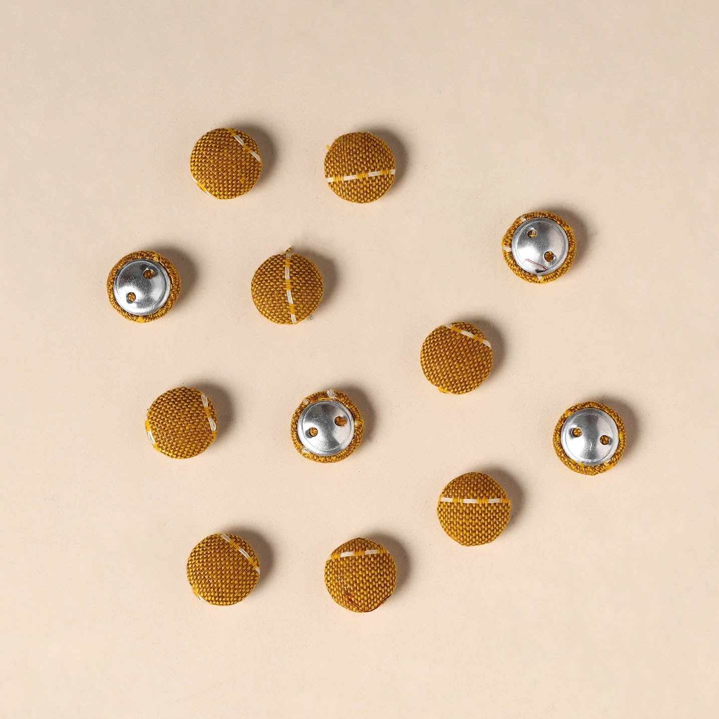 Handmade Fabric Button Small