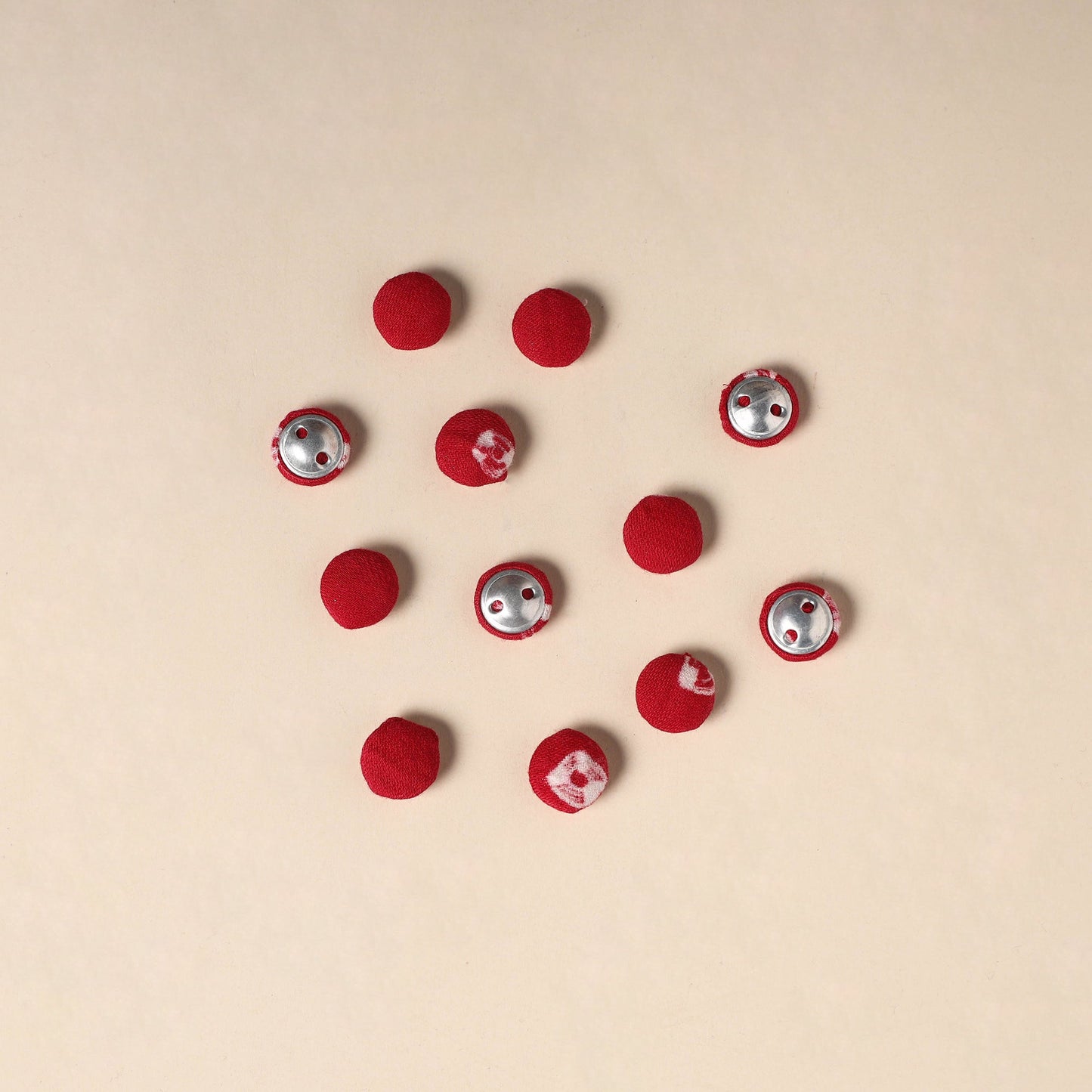 Handmade Fabric Button Small
