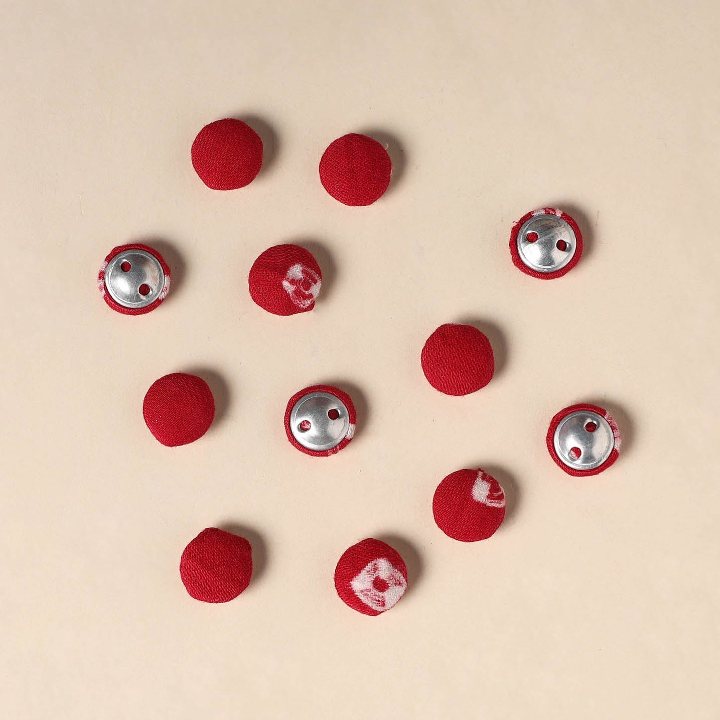 Handmade Fabric Button Small