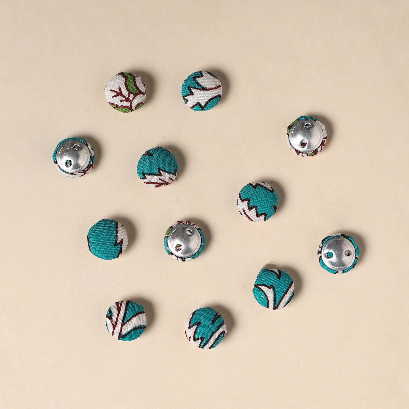 Handmade Fabric Button Small