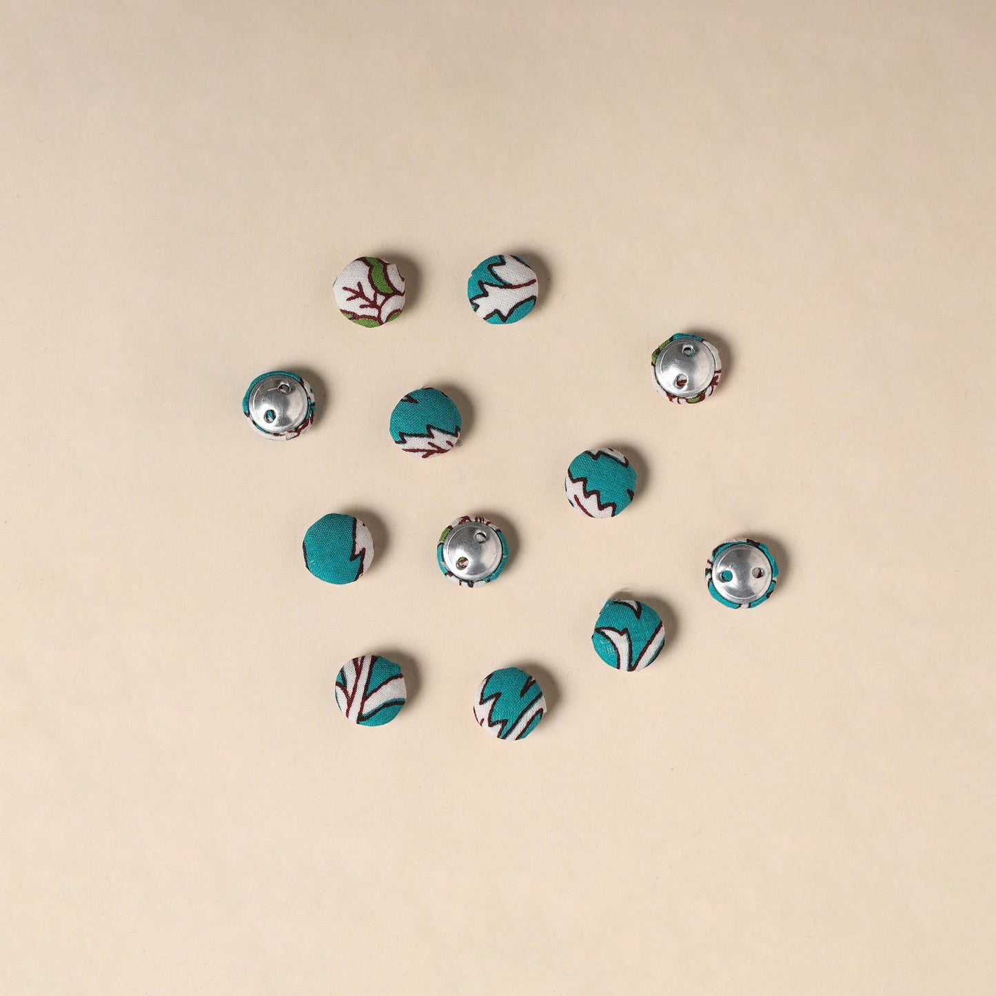 Handmade Fabric Button Small