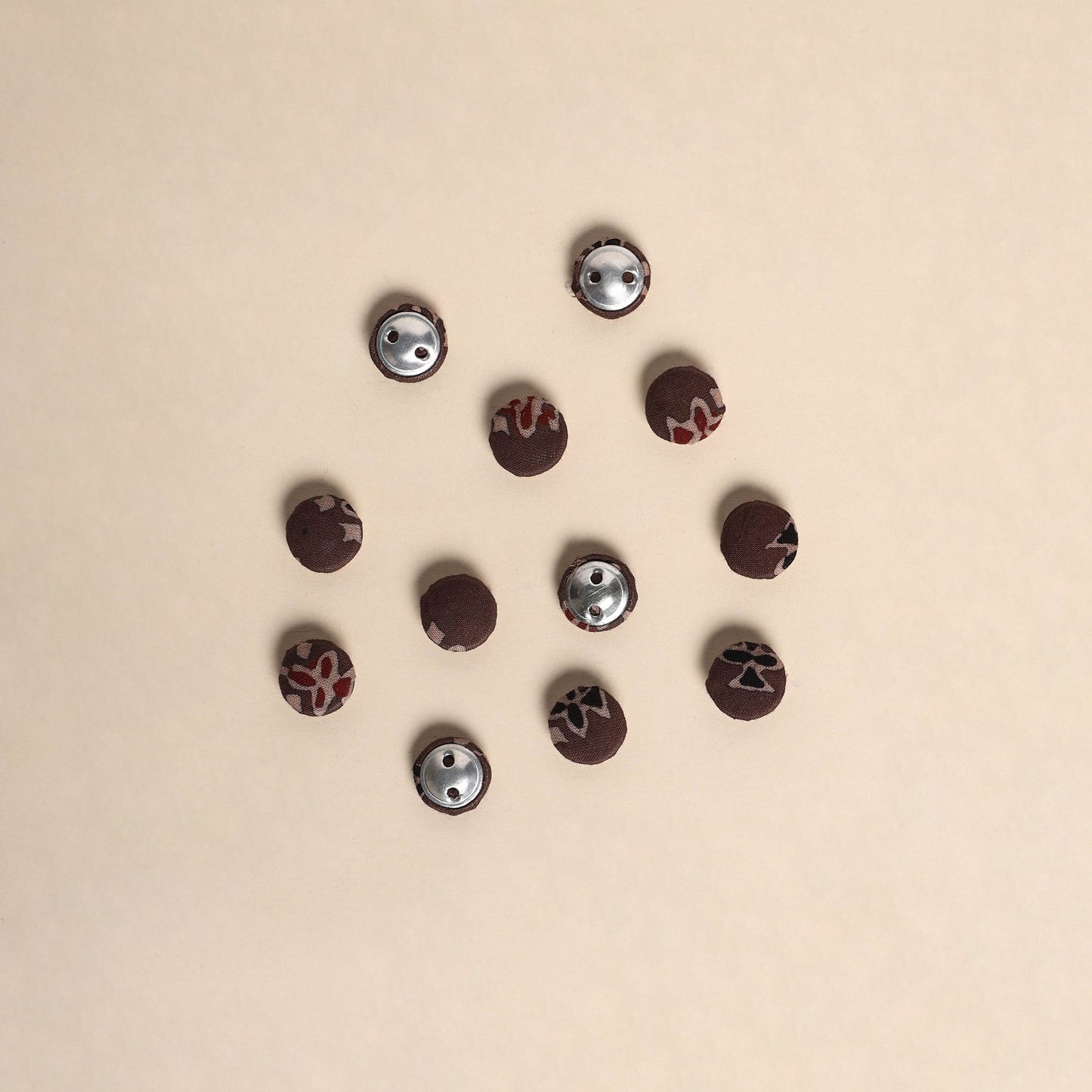 Handmade Fabric Button Small