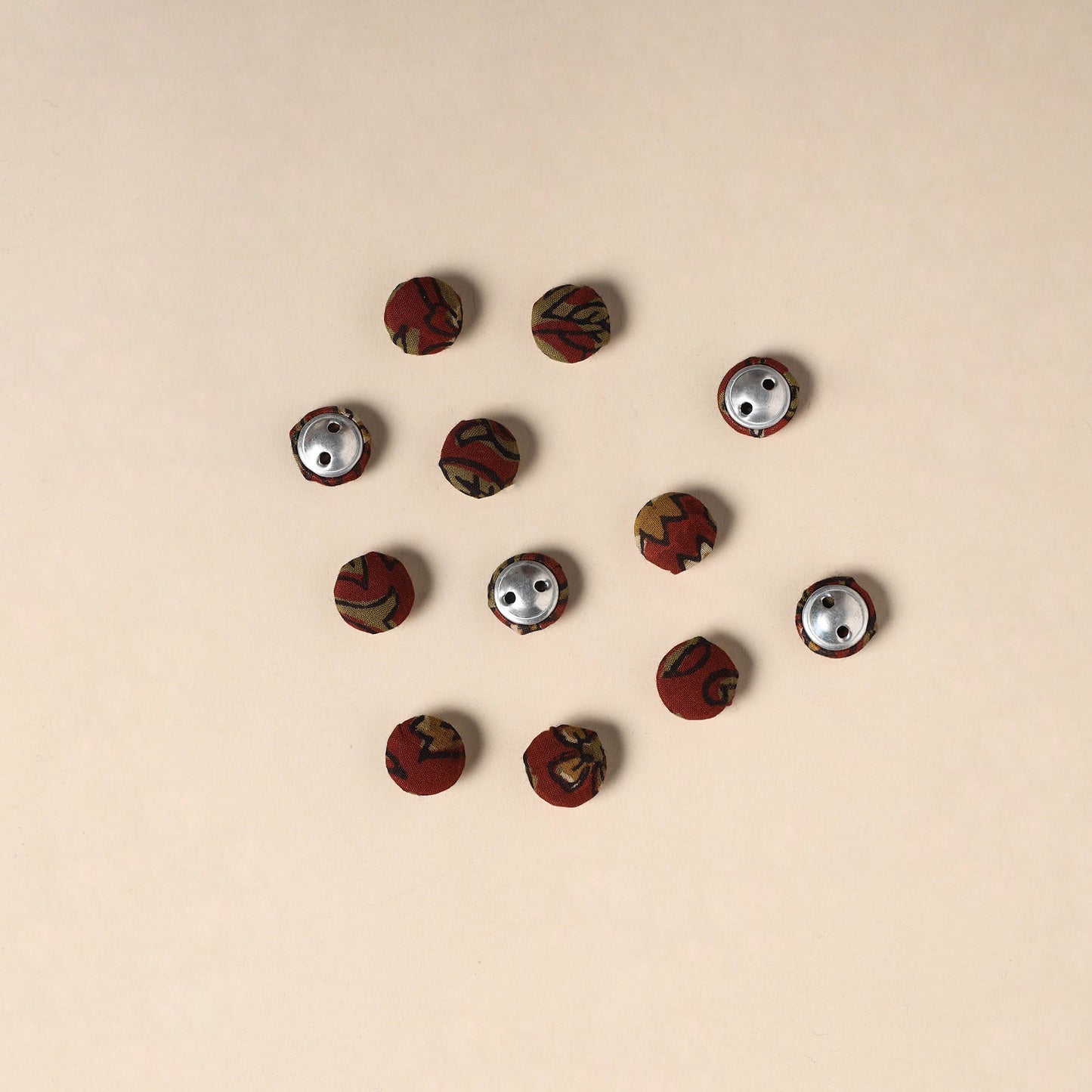 Handmade Fabric Button Small