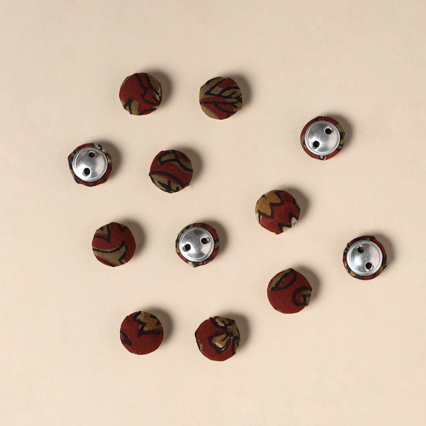 Handmade Fabric Button Small