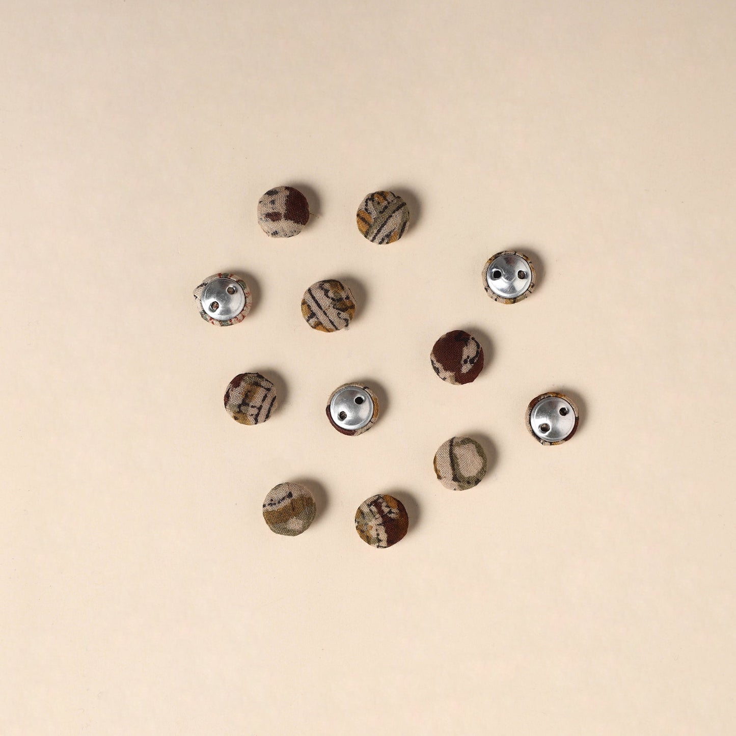 Handmade Fabric Button Small