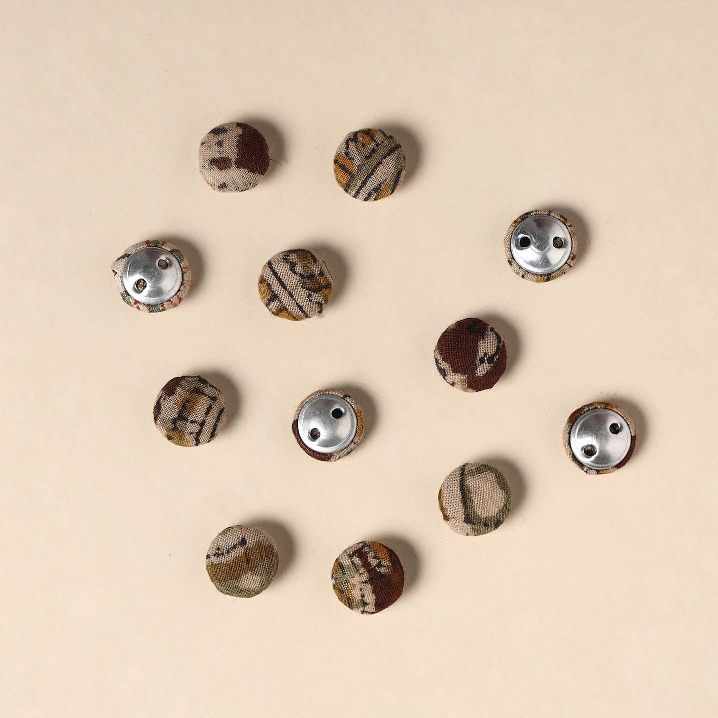 Handmade Fabric Button Small