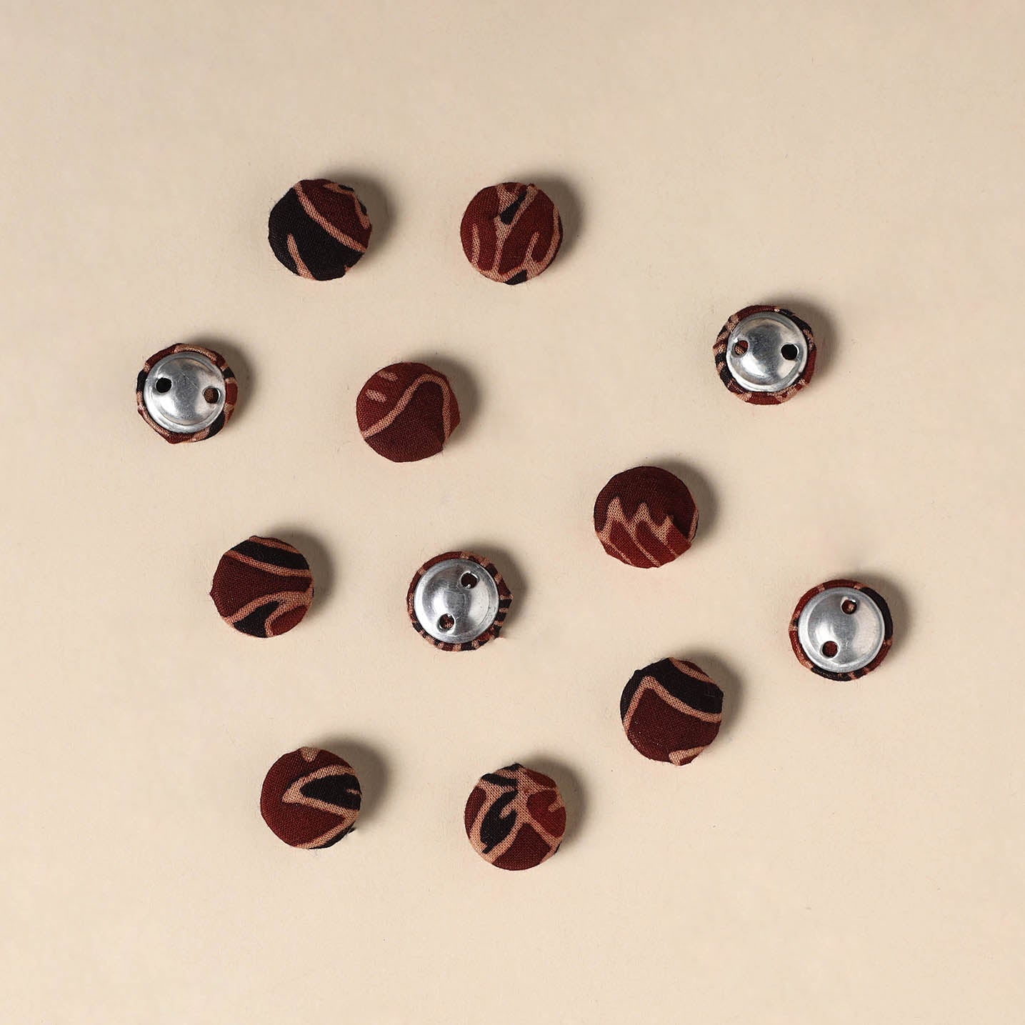 Handmade Fabric Button Small