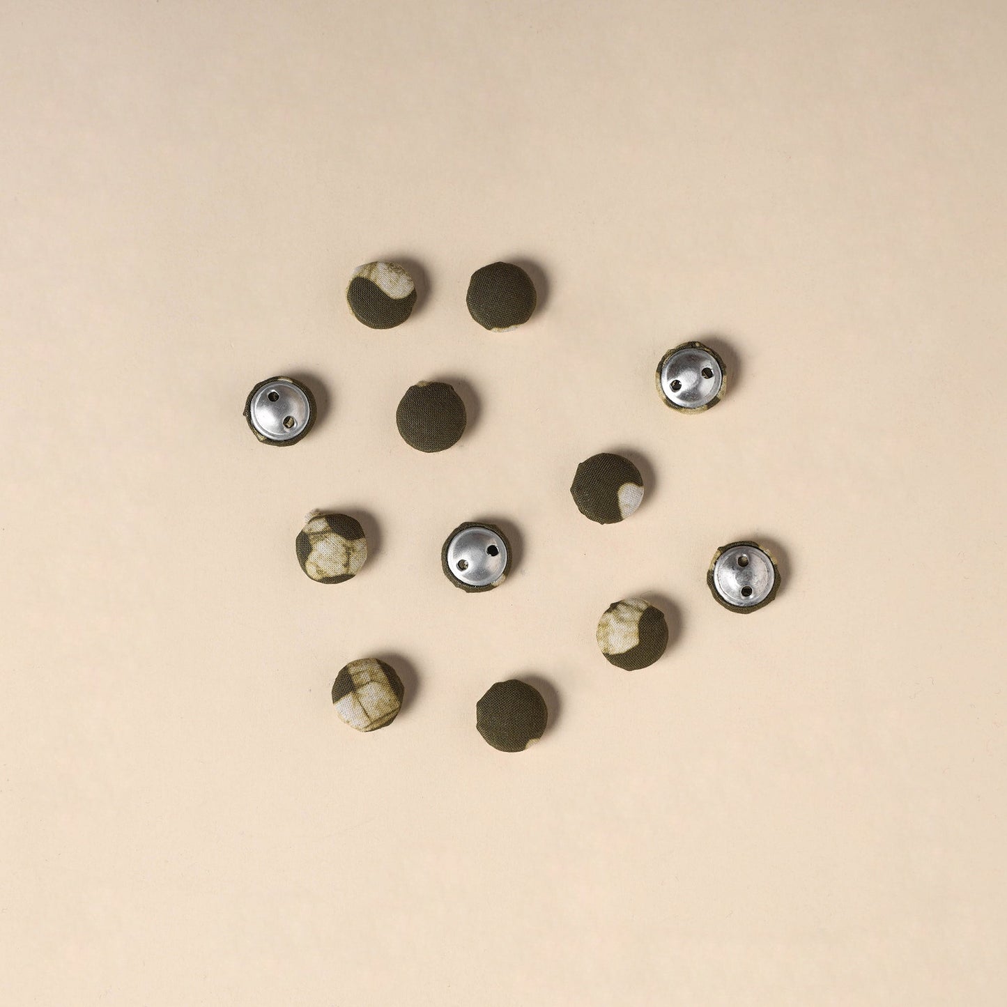 Handmade Fabric Button Small