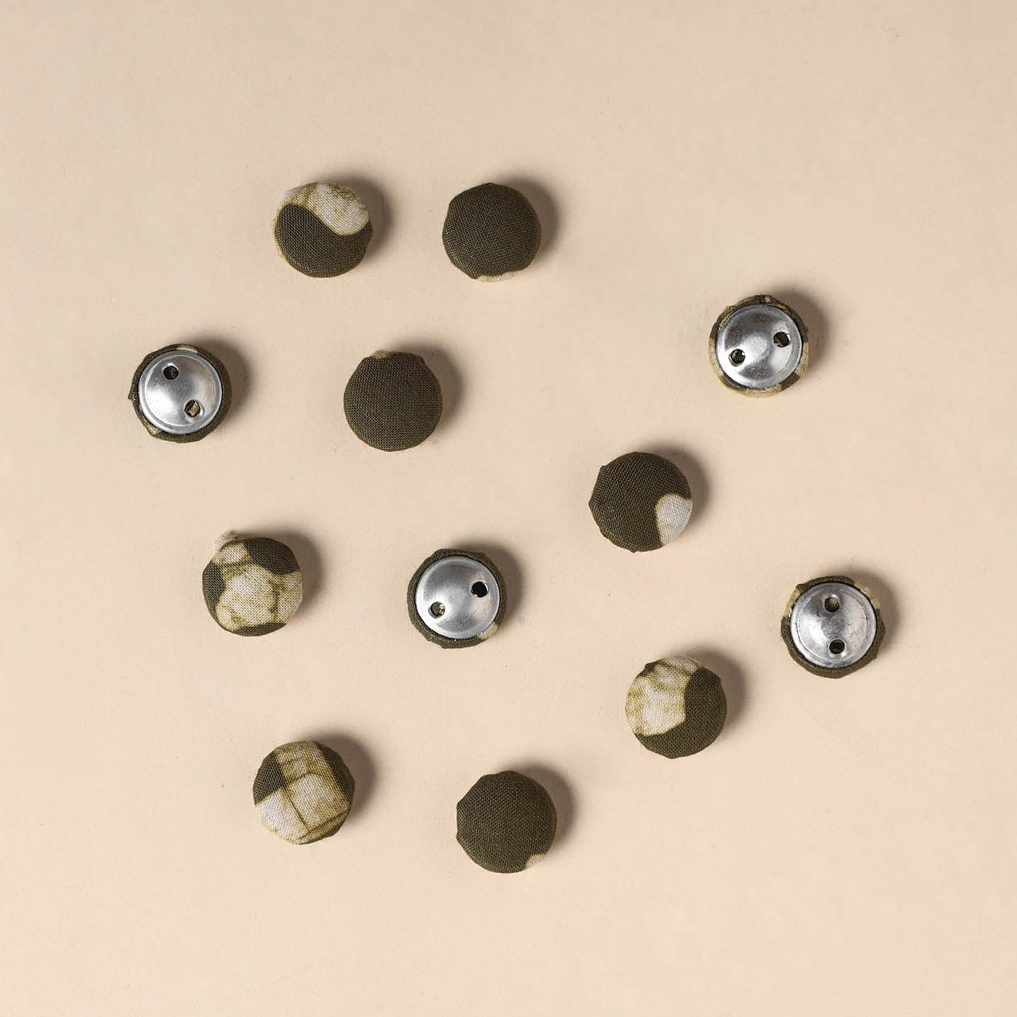 Handmade Fabric Button Small