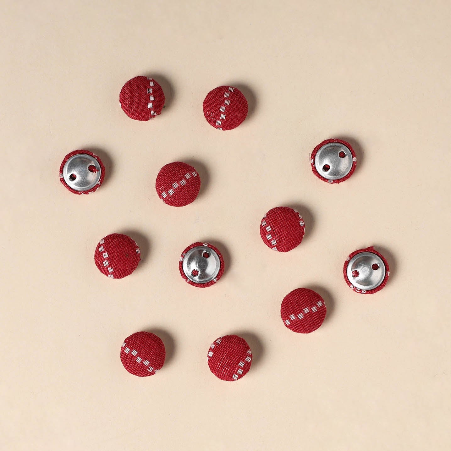 Handmade Fabric Button Small