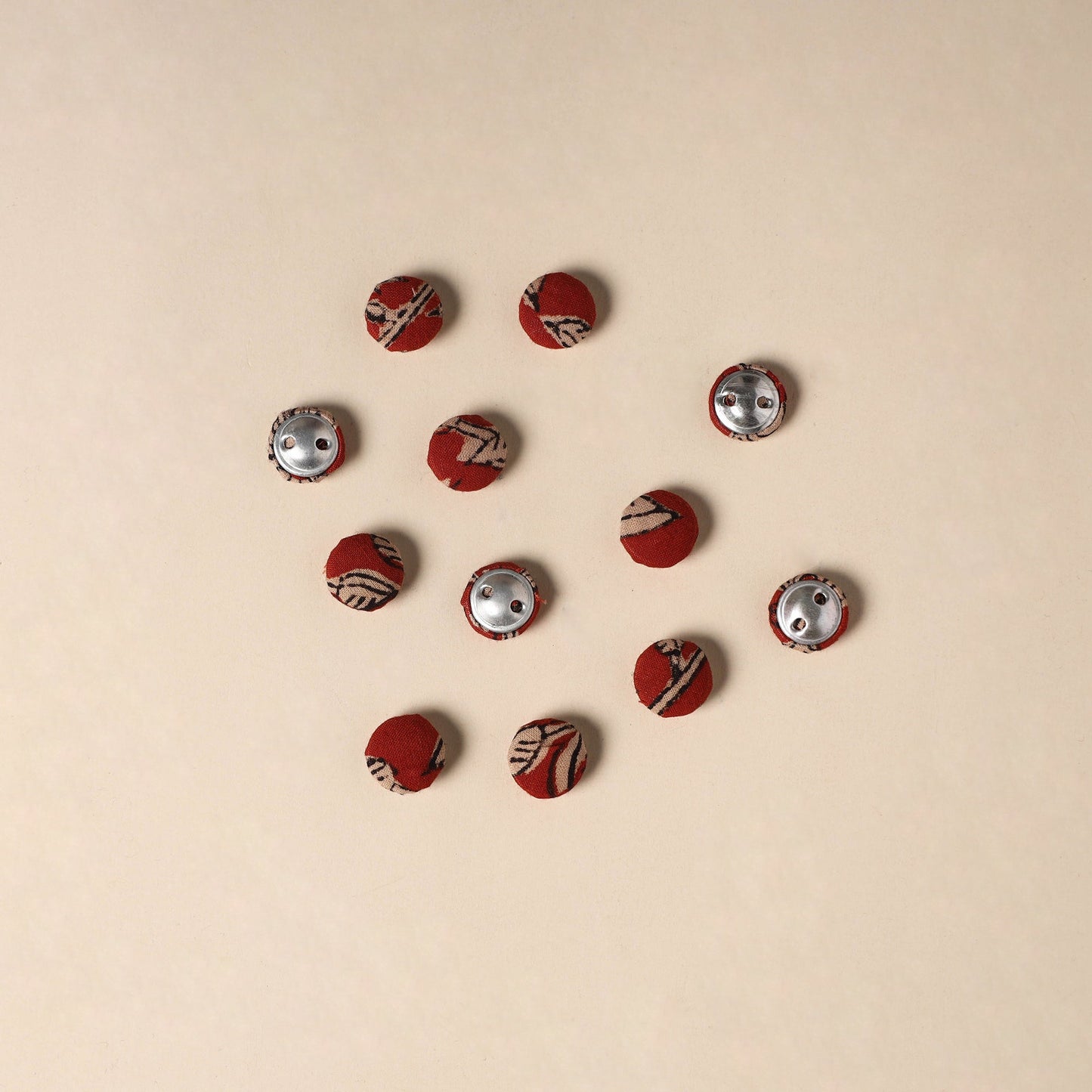 Handmade Fabric Button Small