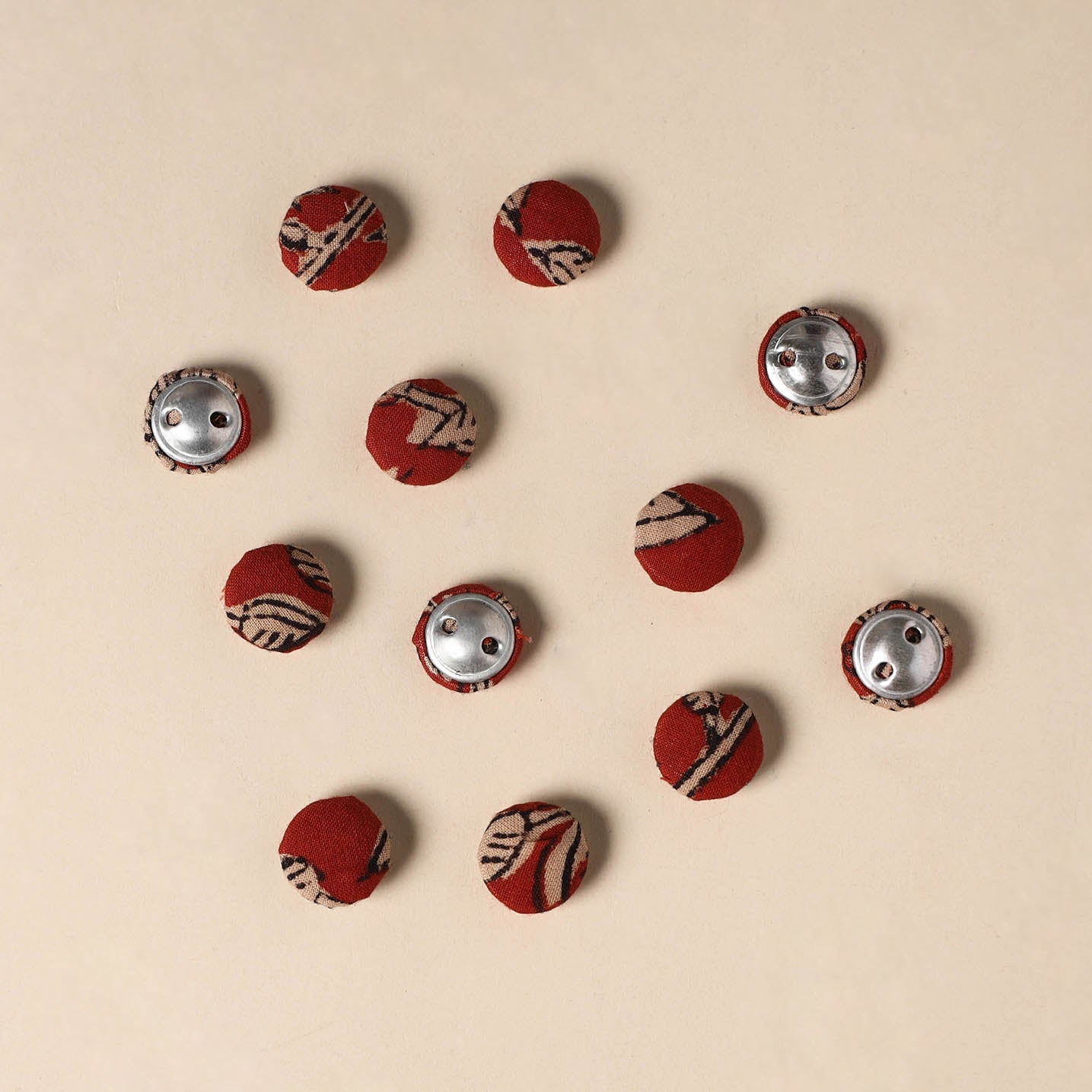 Handmade Fabric Button Small