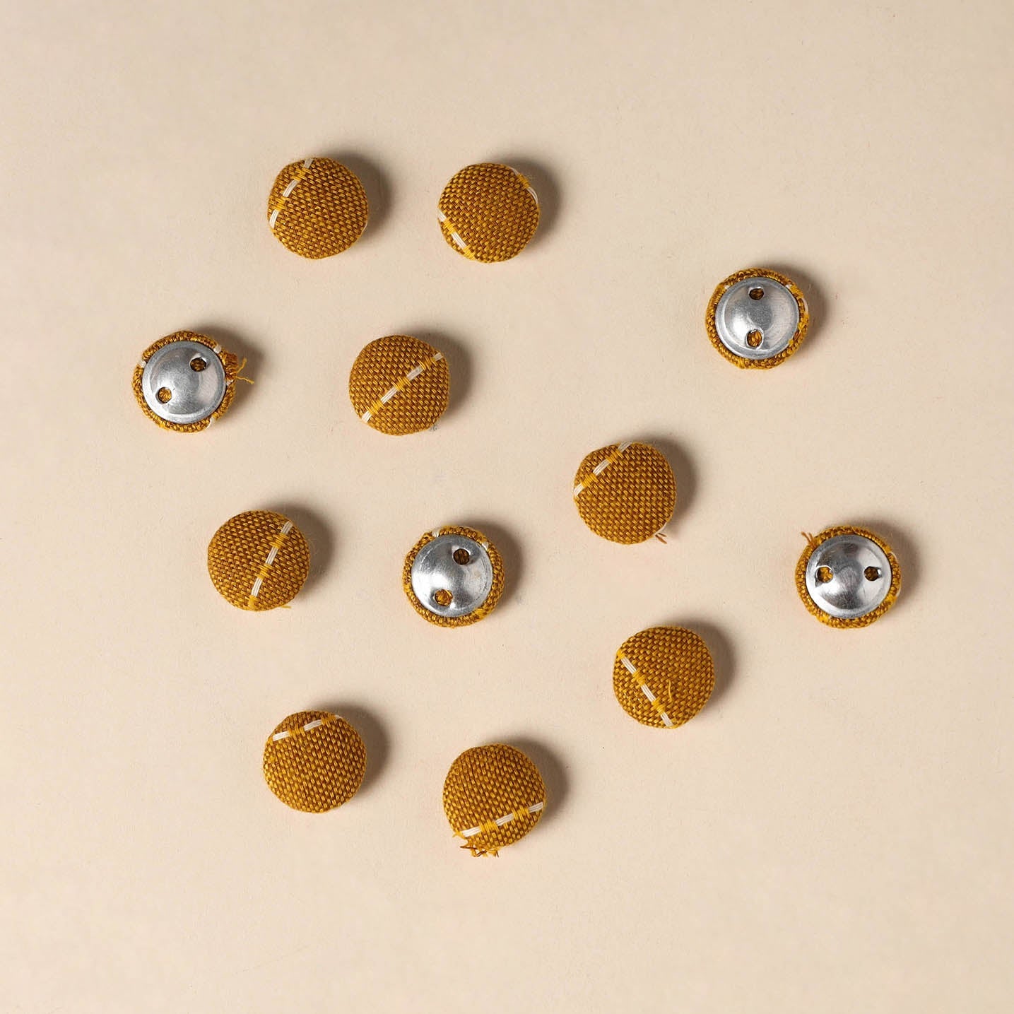 Handmade Fabric Button Small