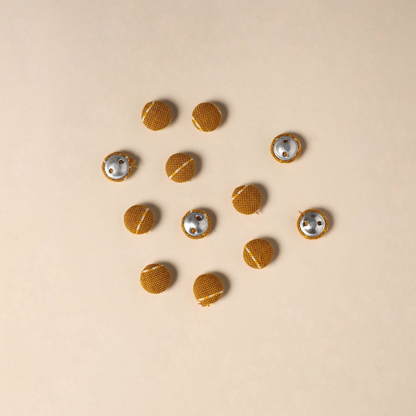 Handmade Fabric Button Small