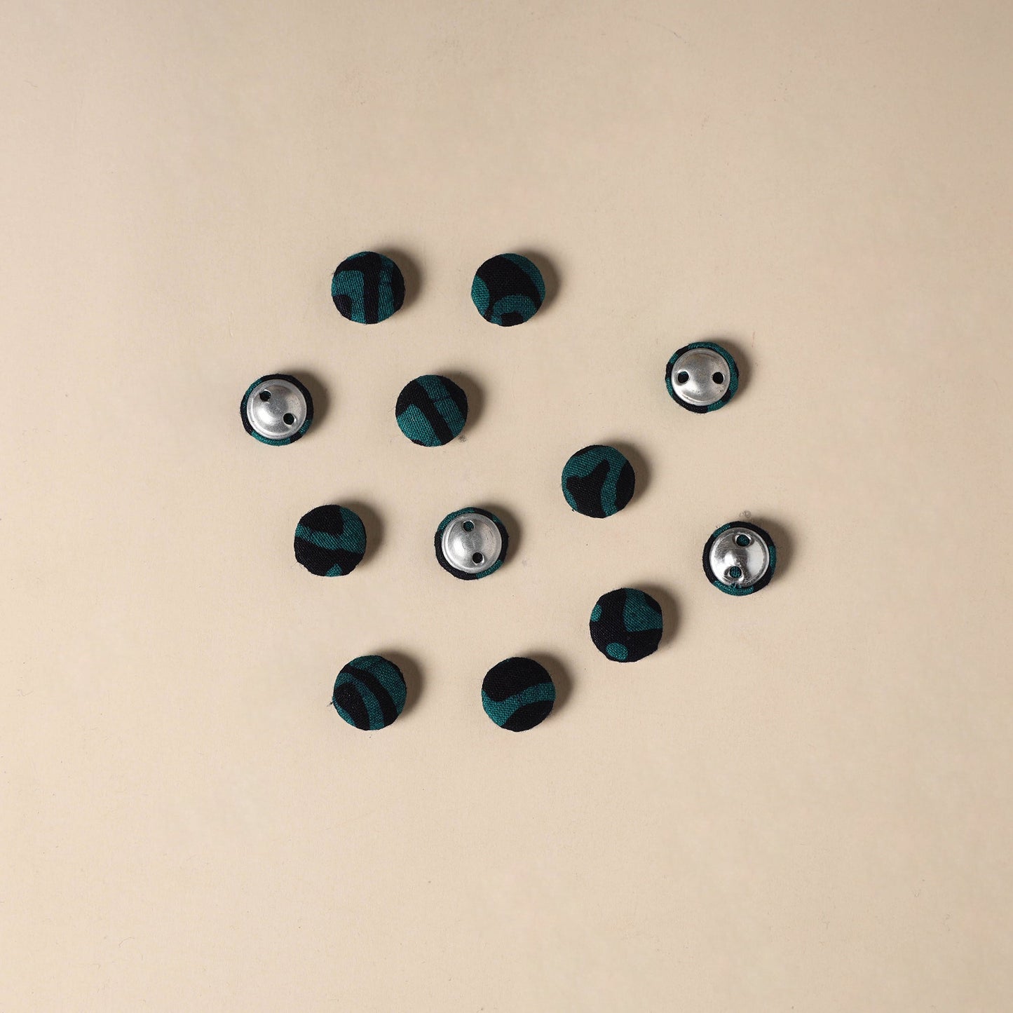 Handmade Fabric Button Small