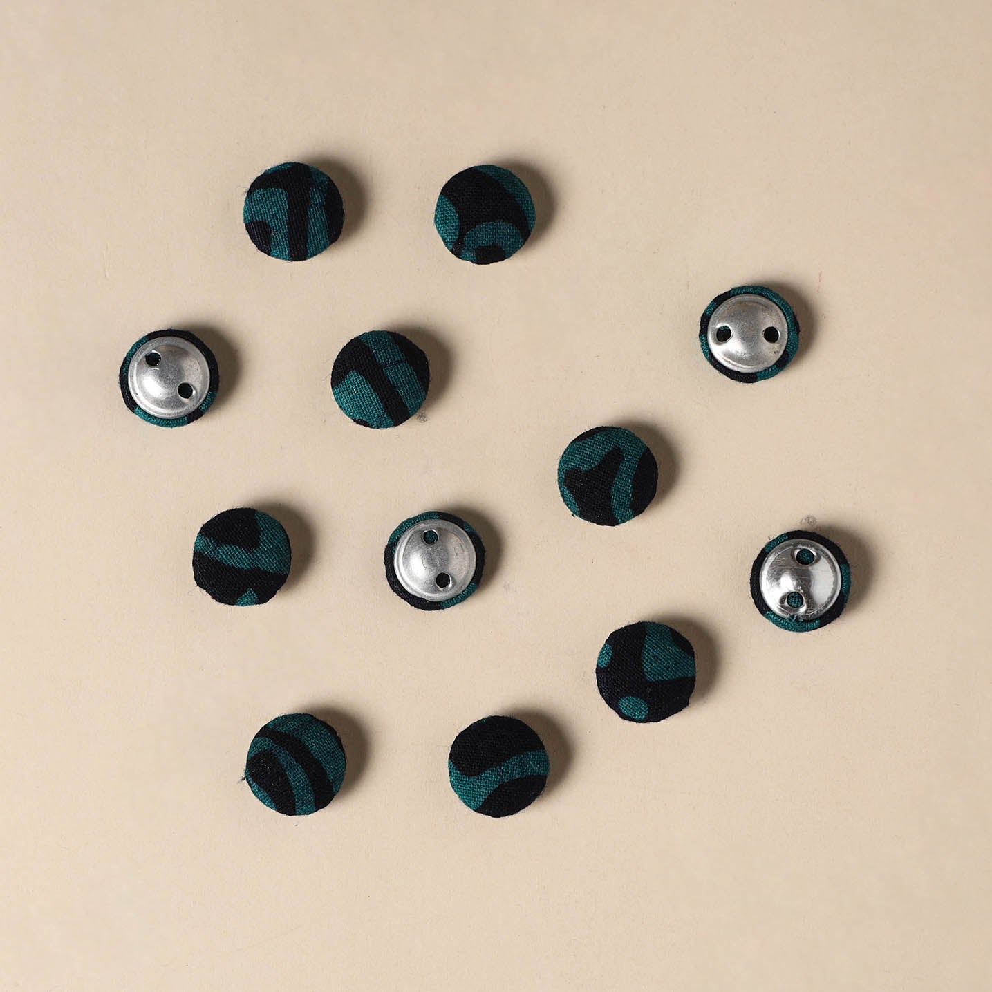 Handmade Fabric Button Small