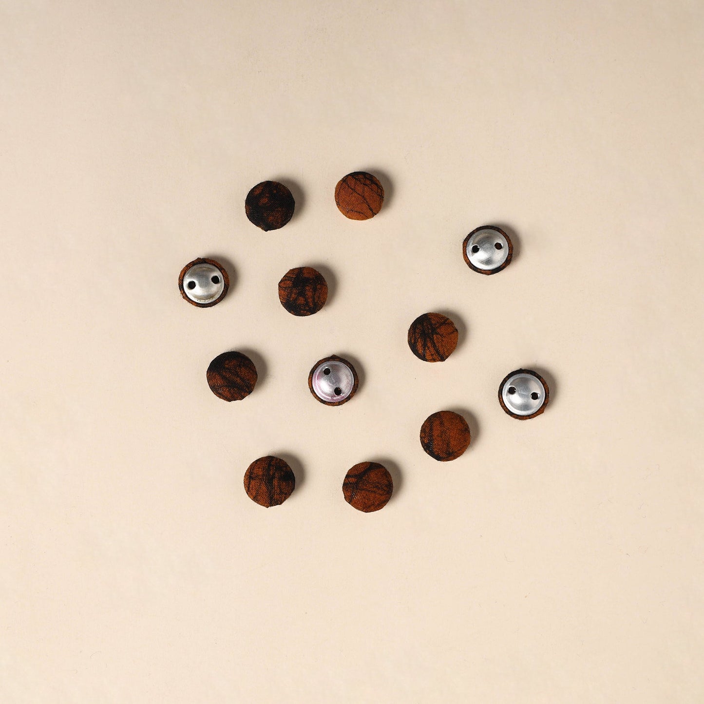 Handmade Fabric Button Small