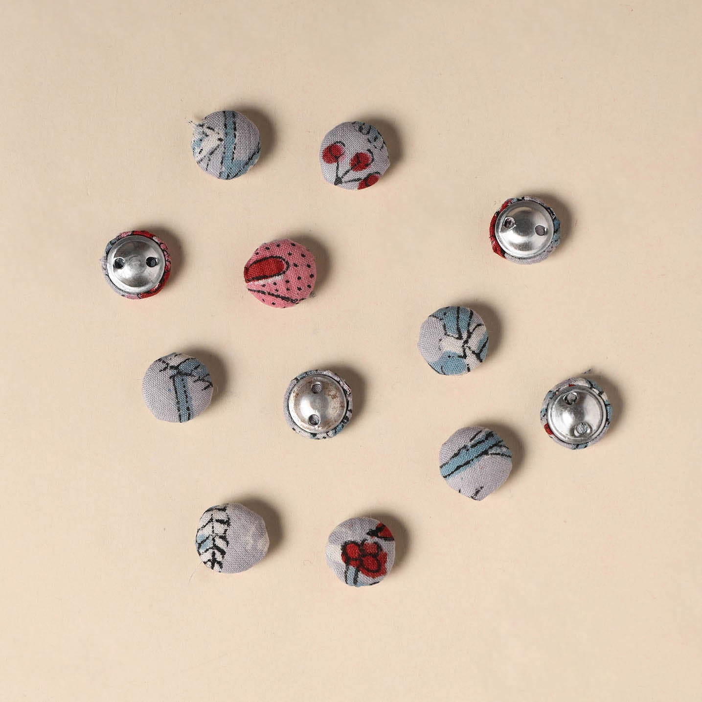 Handmade Fabric Button Small