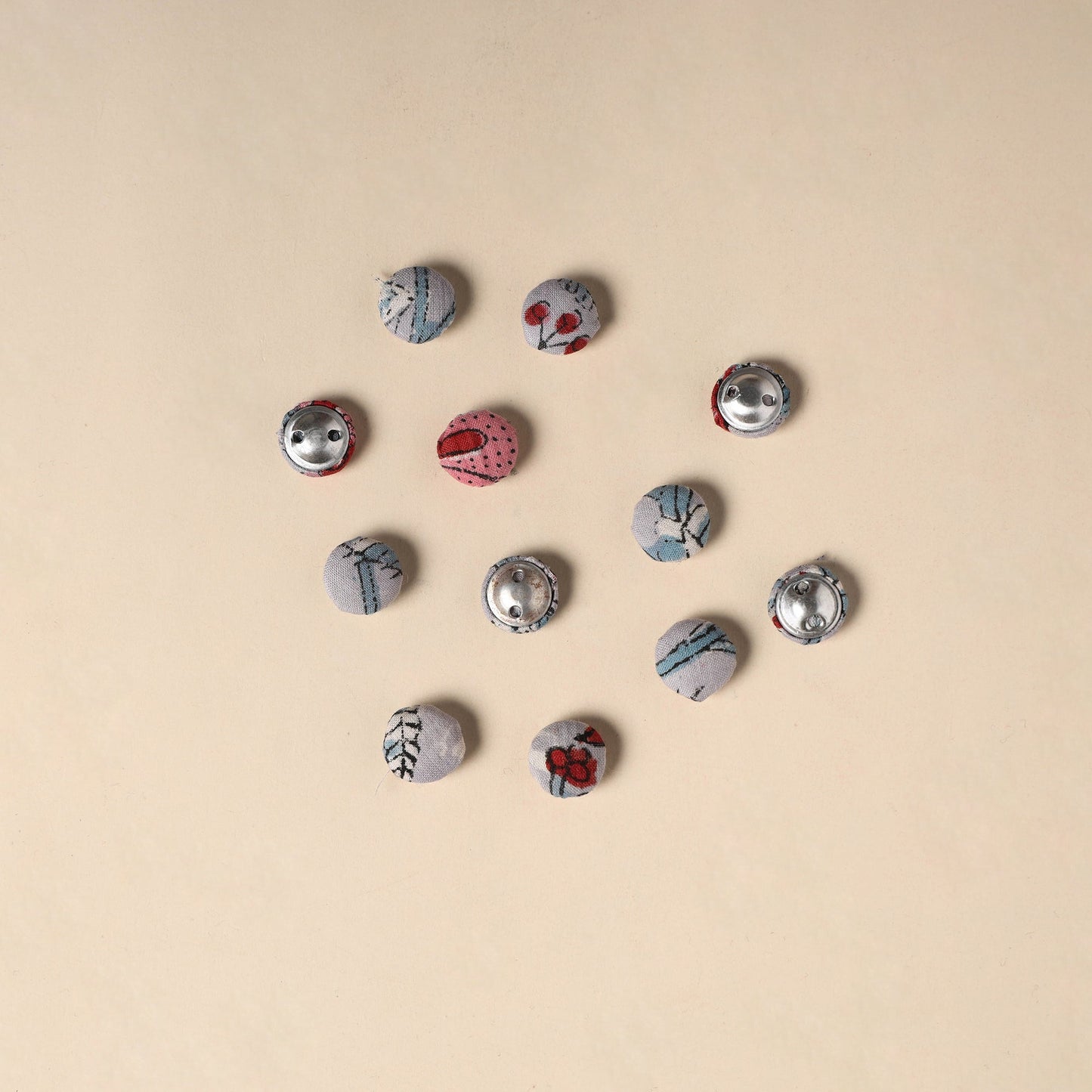 Handmade Fabric Button Small
