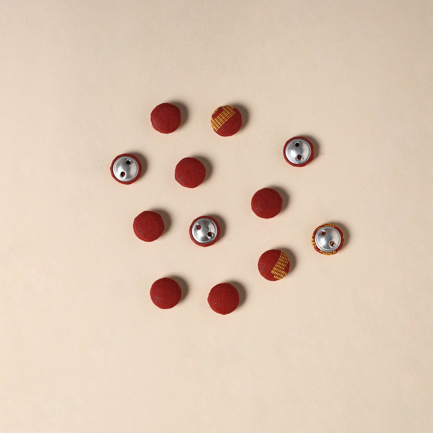 Handmade Fabric Button Small