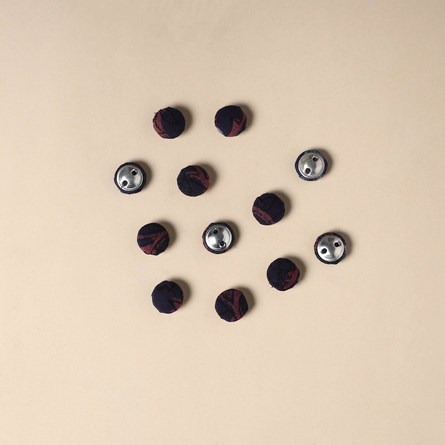 Handmade Fabric Button Small