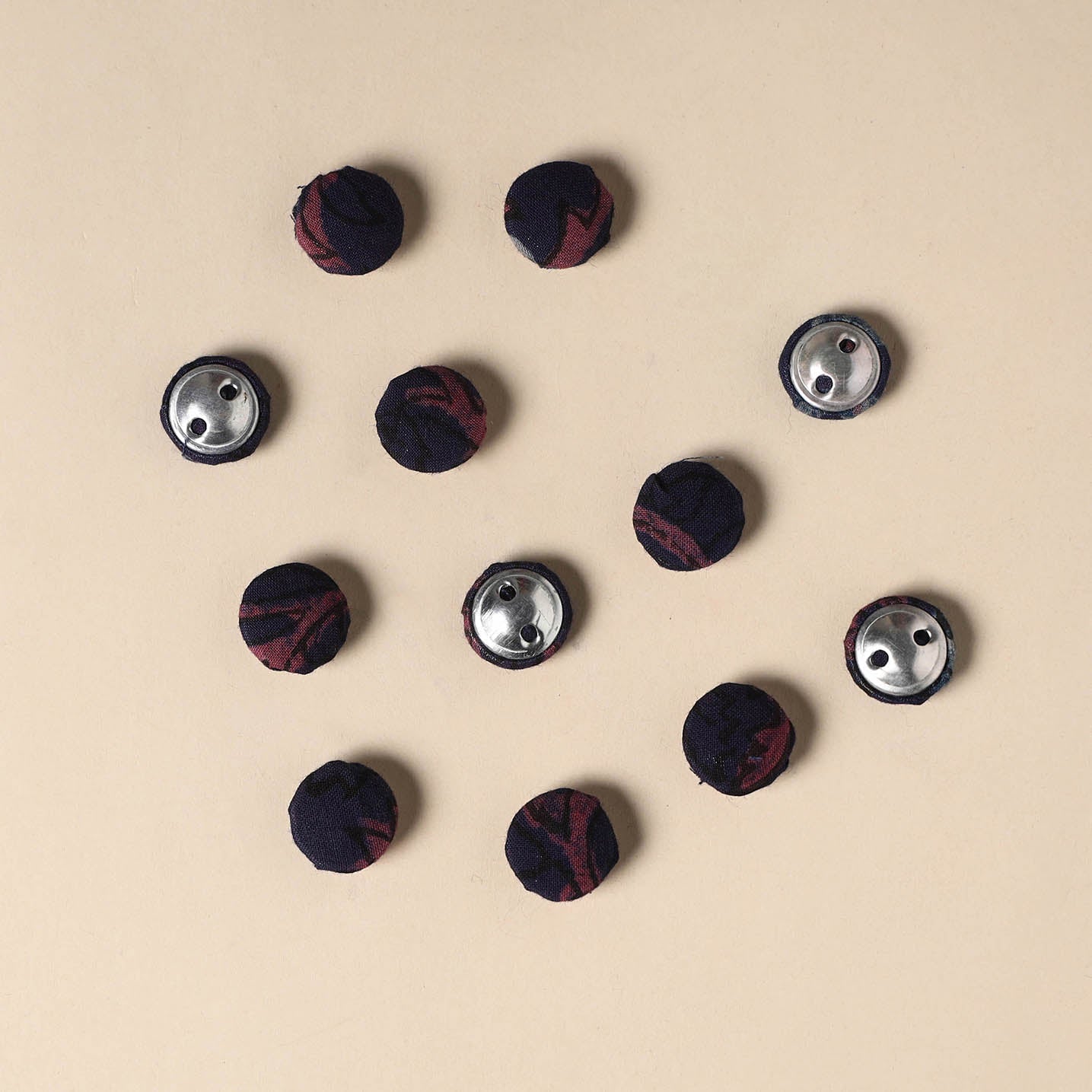Handmade Fabric Button Small