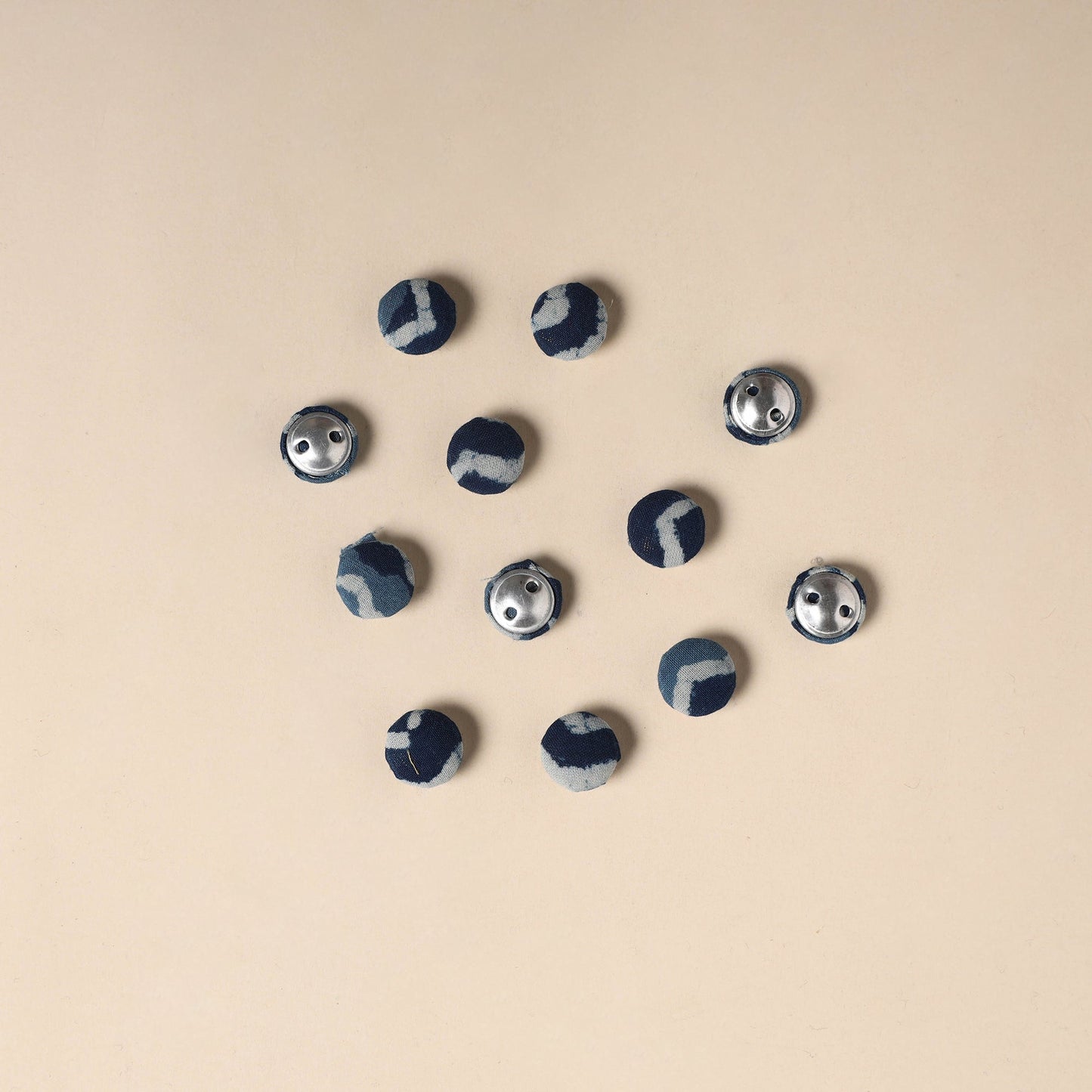 Handmade Fabric Button Small