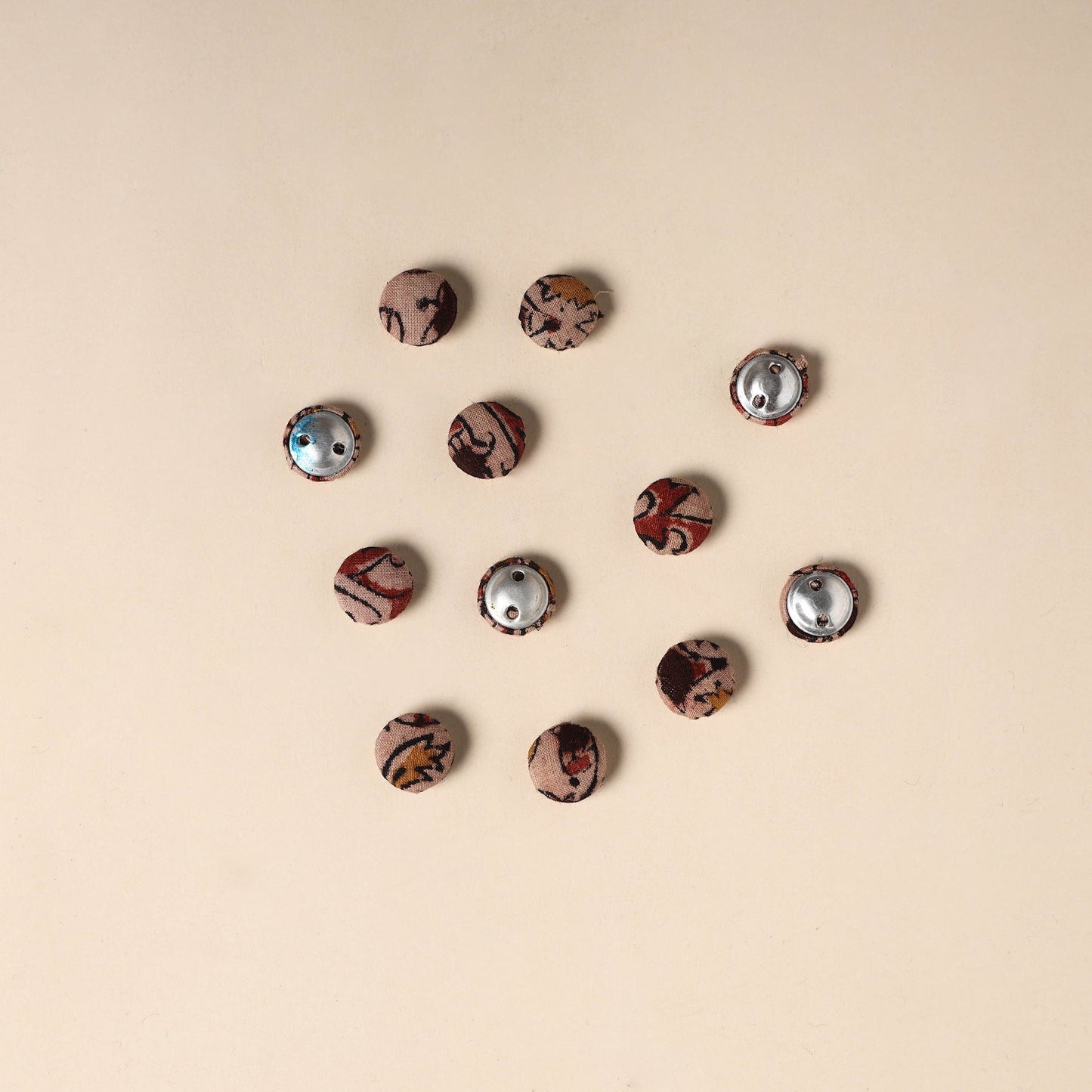 Handmade Fabric Button Small