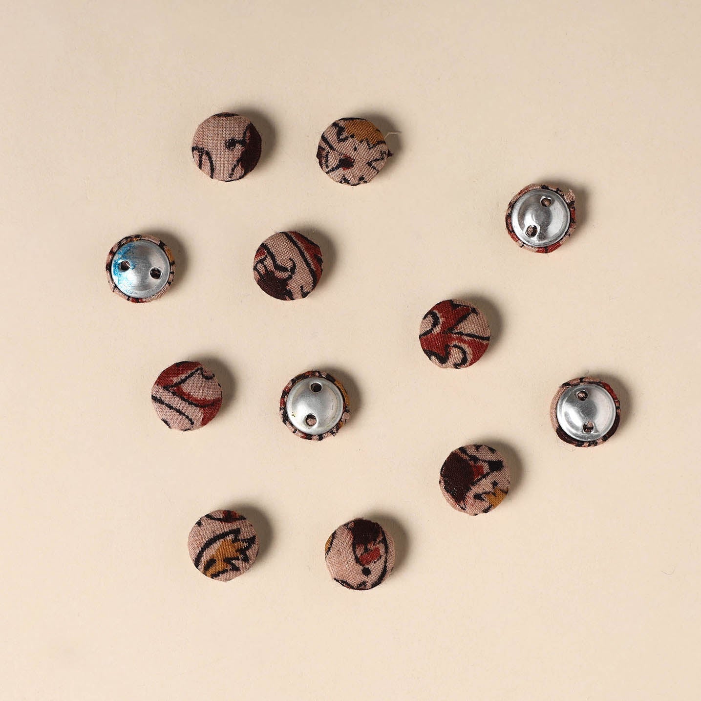 Handmade Fabric Button Small