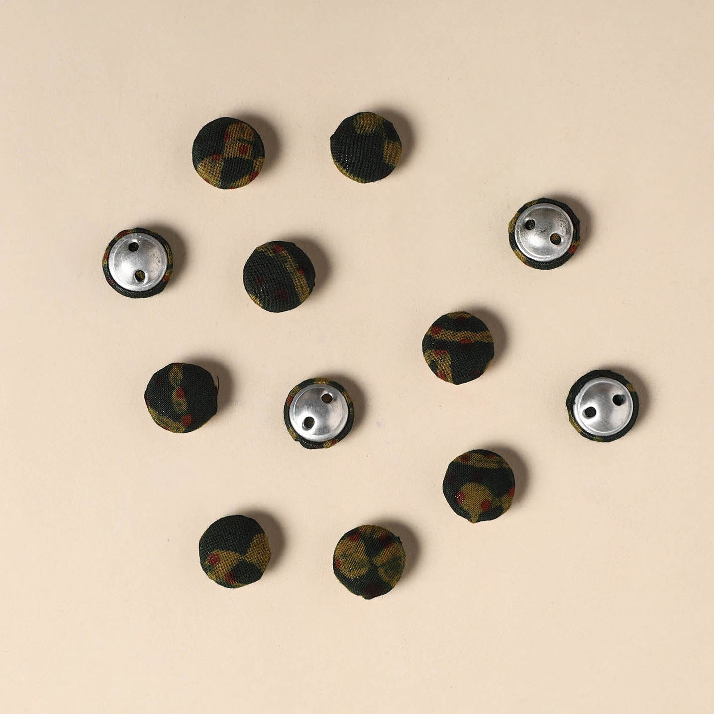 Handmade Fabric Button Small