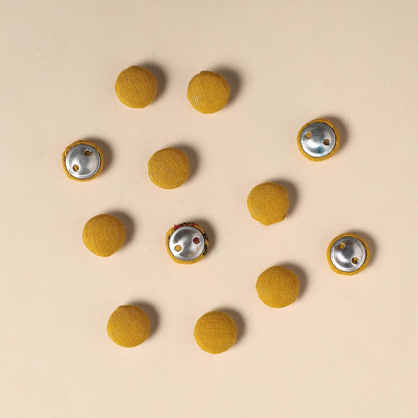 Handmade Fabric Button Small