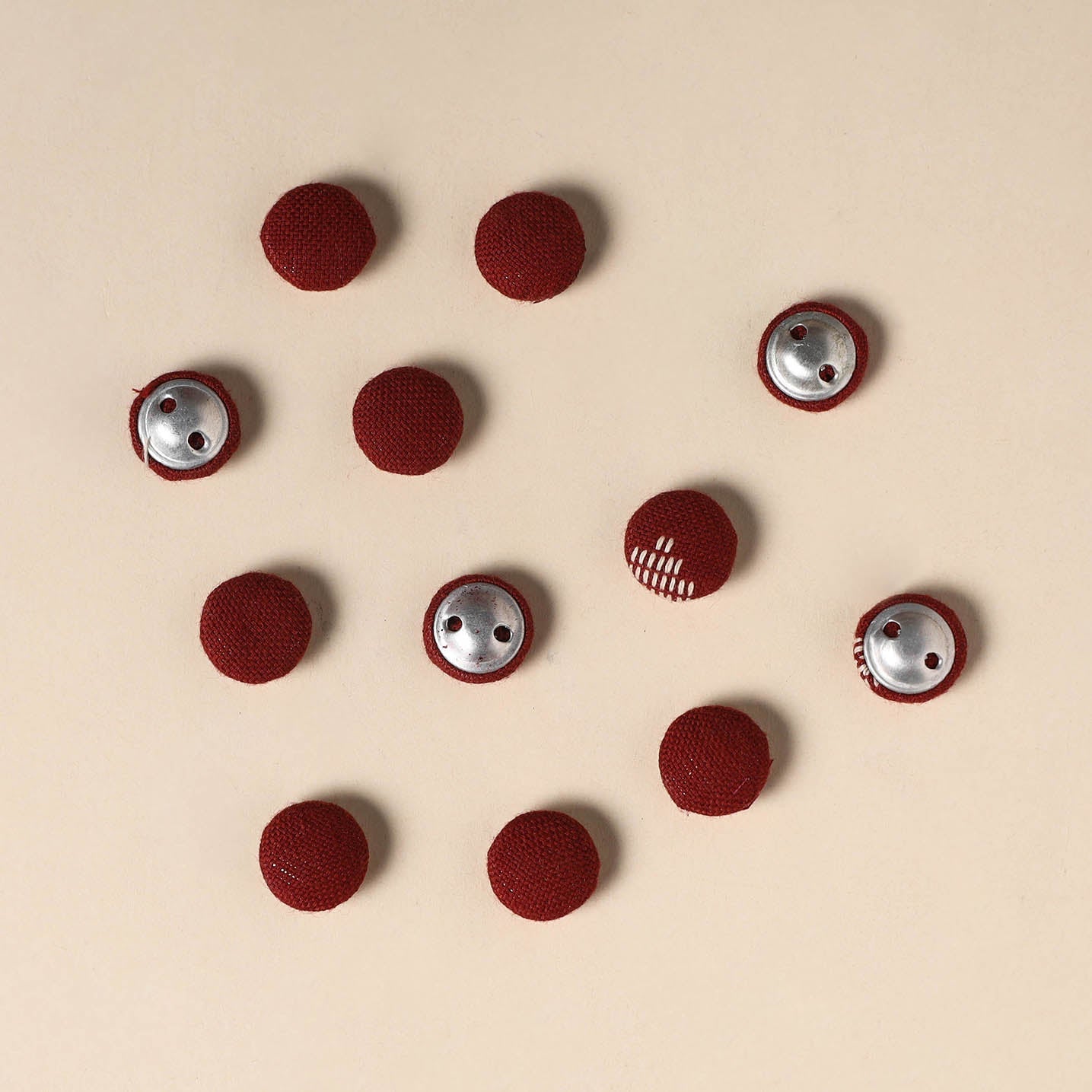 Handmade Fabric Button Small