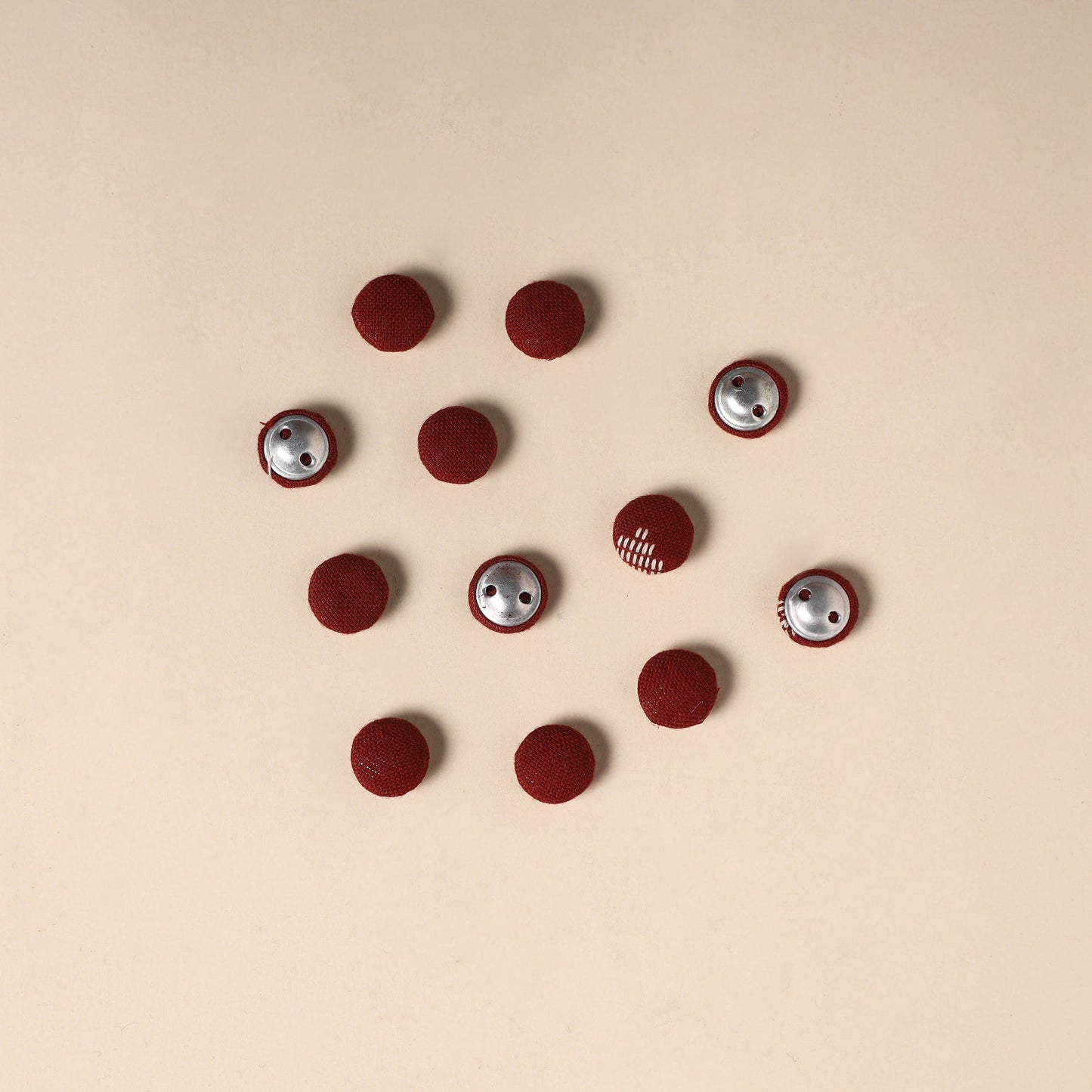 Handmade Fabric Button Small