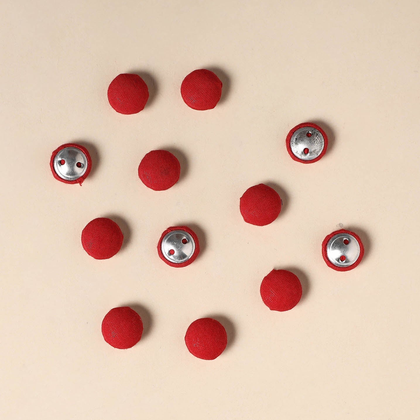 Handmade Fabric Button Small