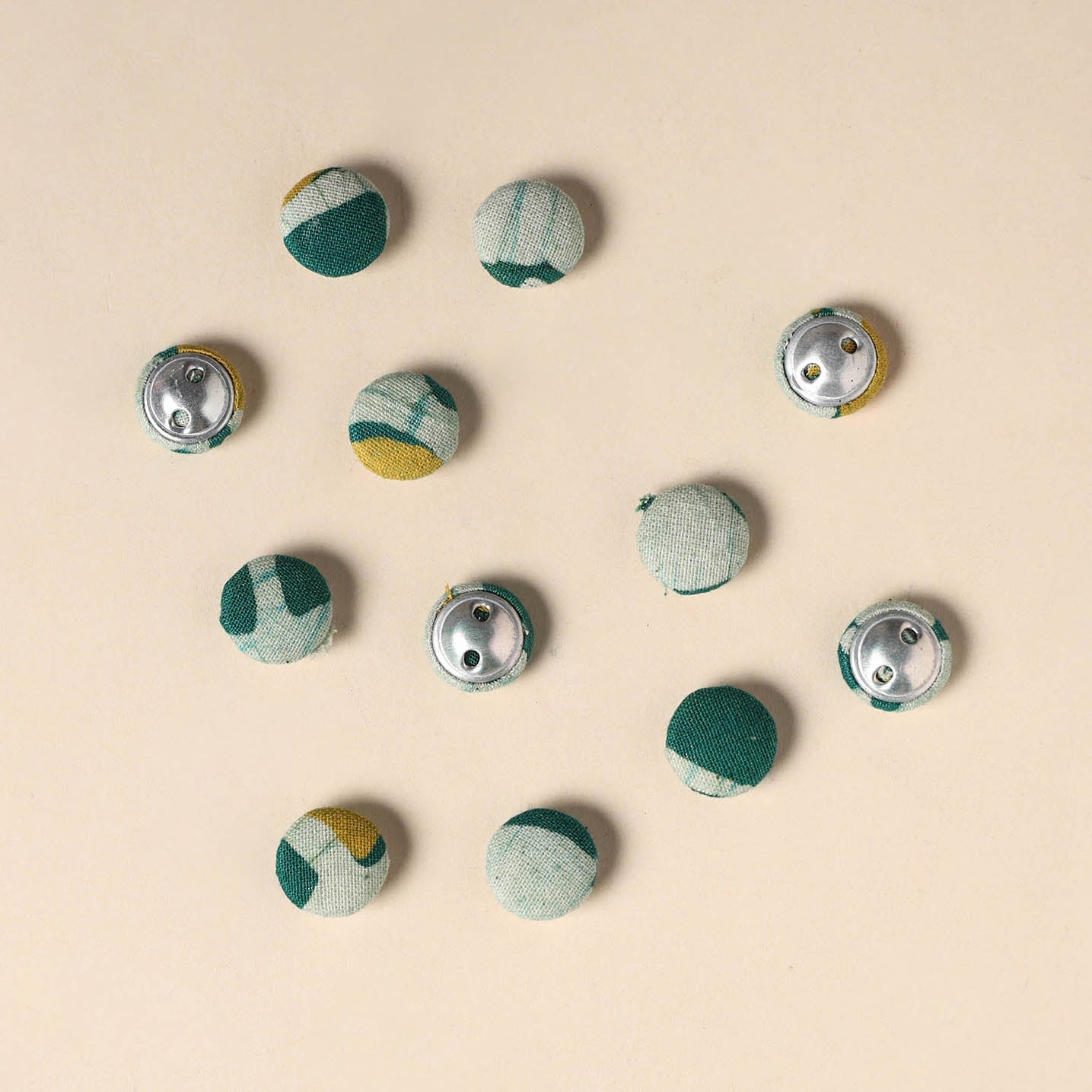 Handmade Fabric Button Small