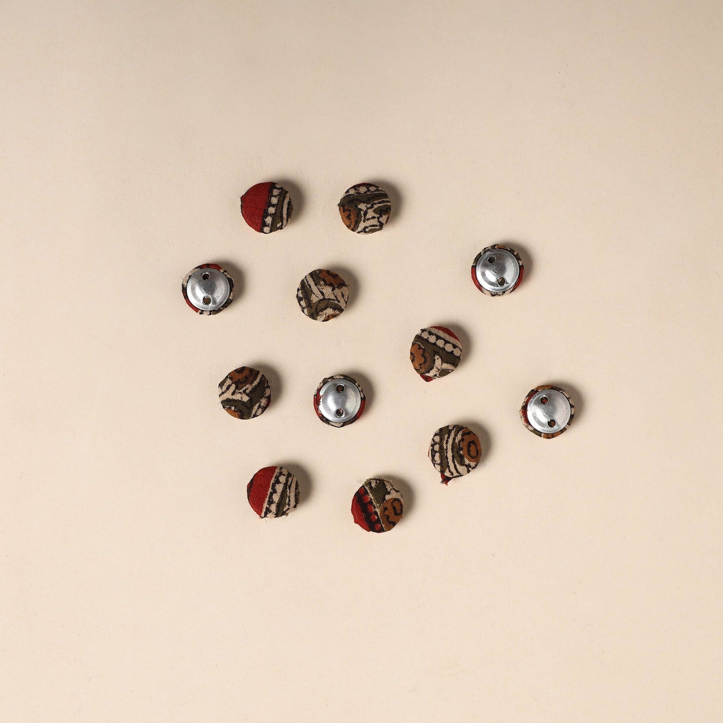 Handmade Fabric Button Small