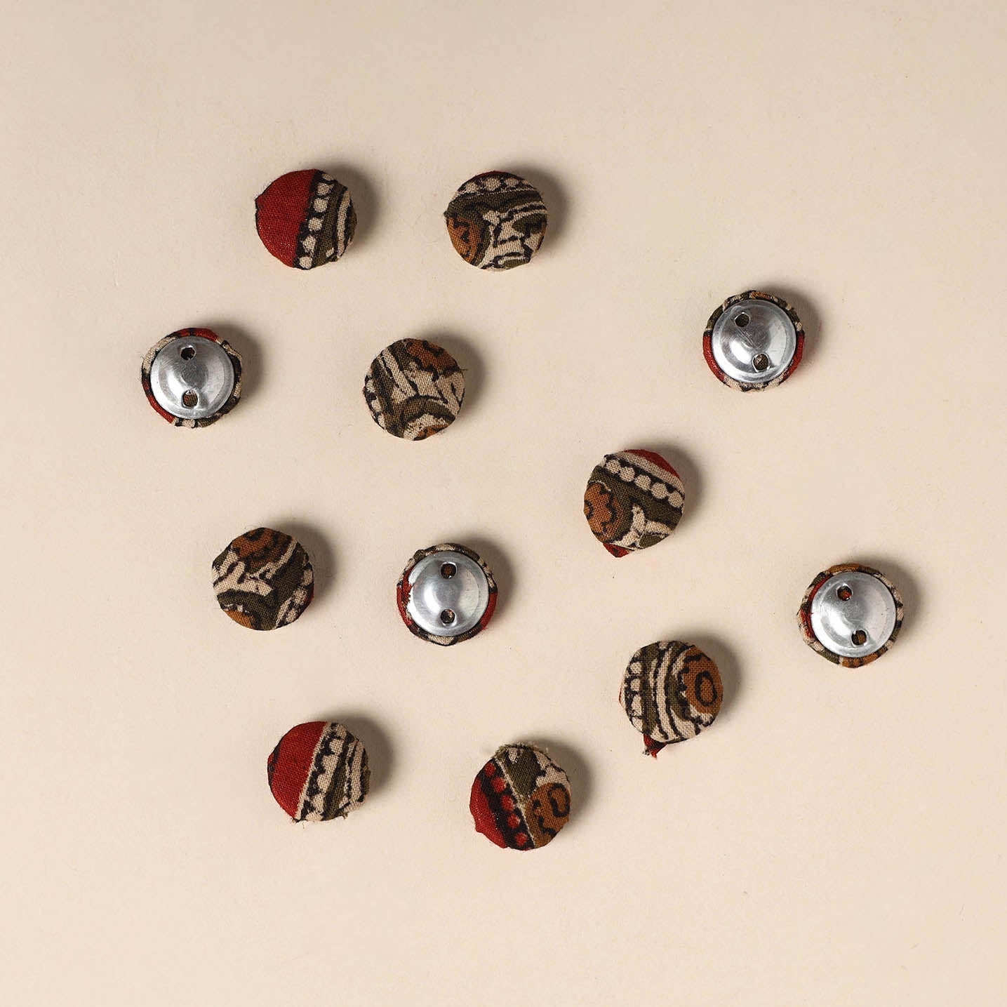 Handmade Fabric Button Small