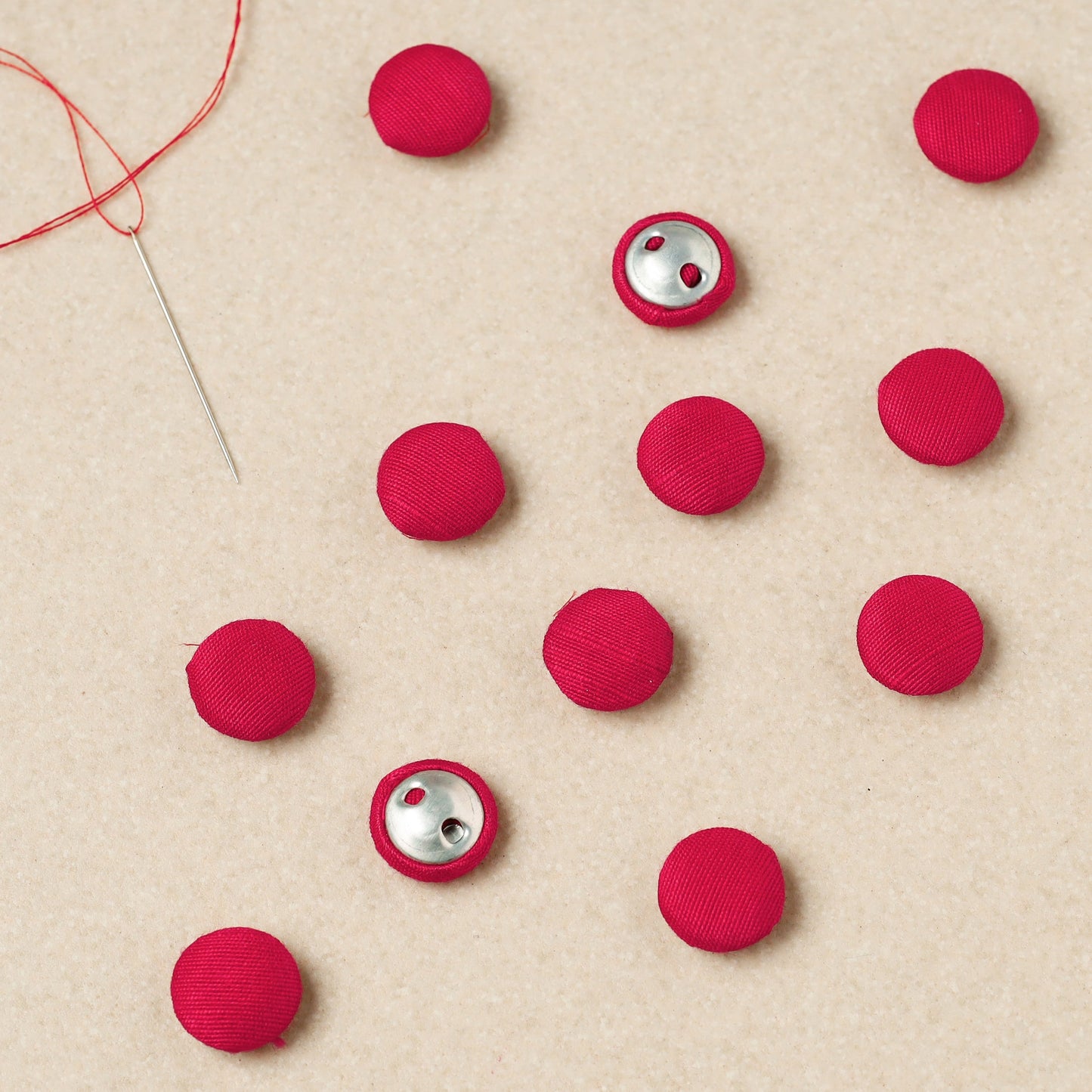 Buttonbaaz Handmade Fabric Button