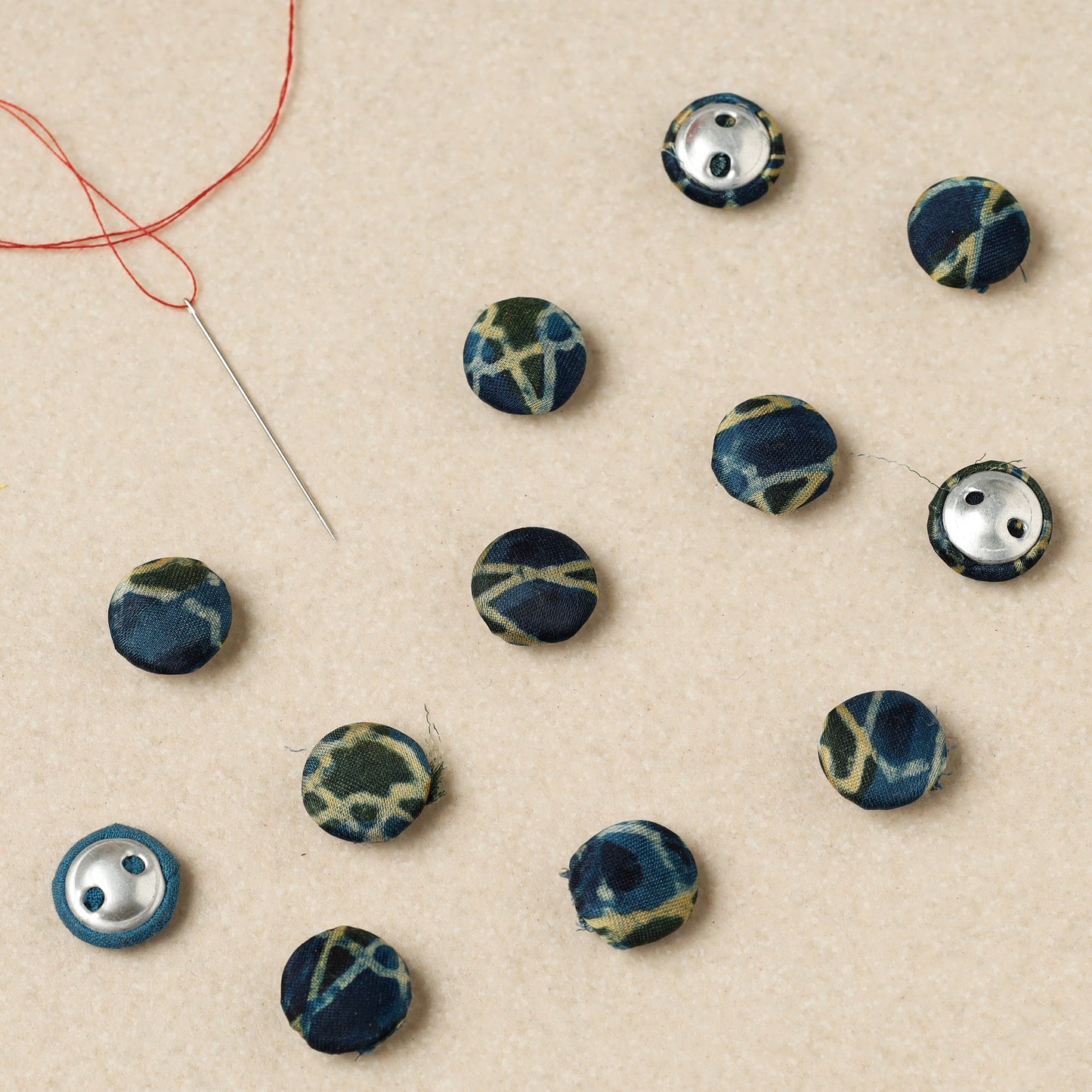 Buttonbaaz Handmade Fabric Button