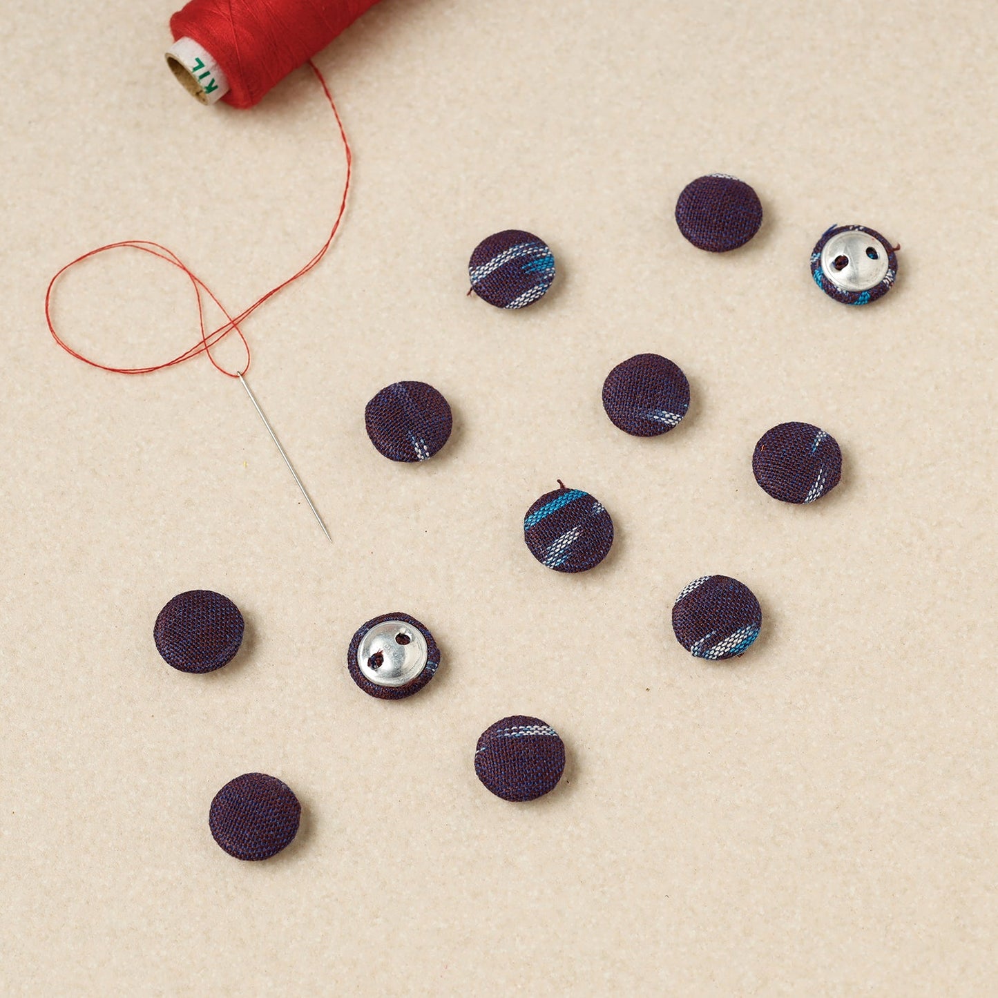 Buttonbaaz Handmade Fabric Button
