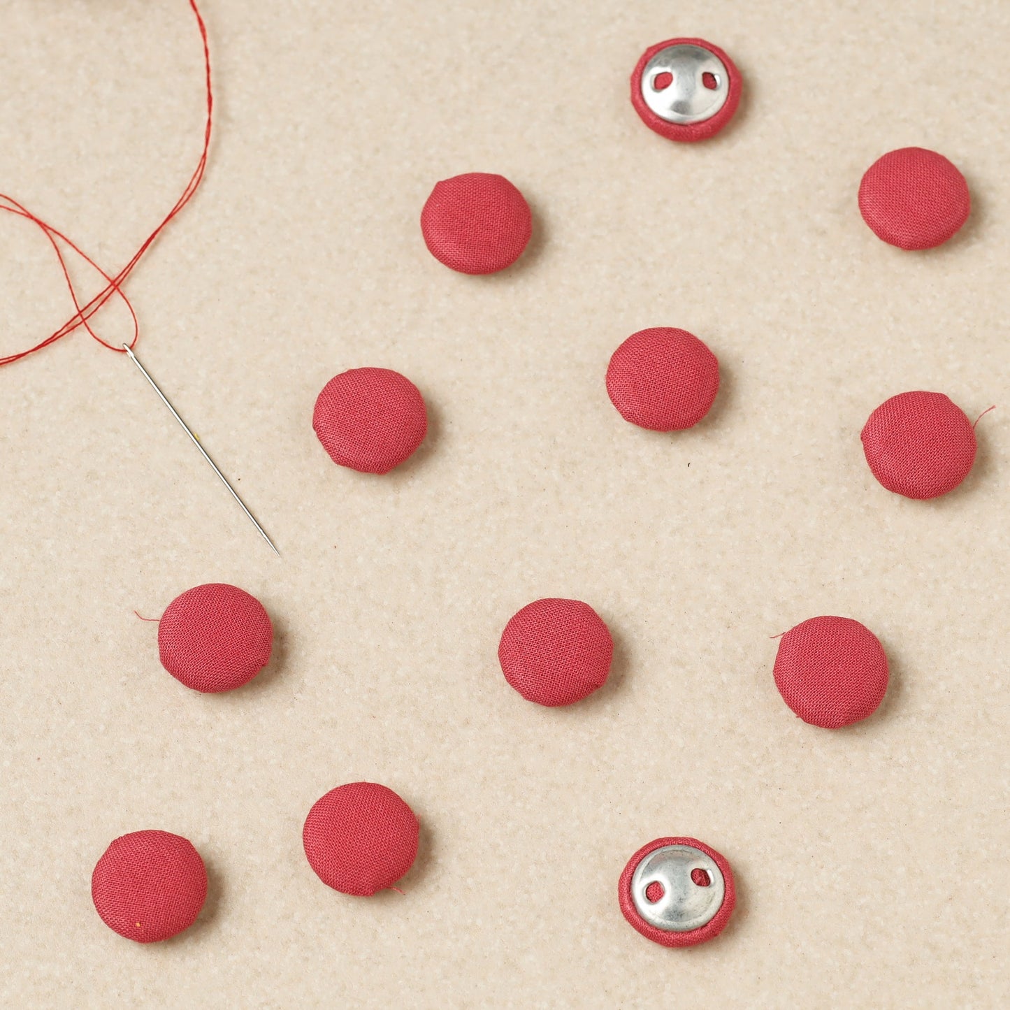 Buttonbaaz Handmade Fabric Button