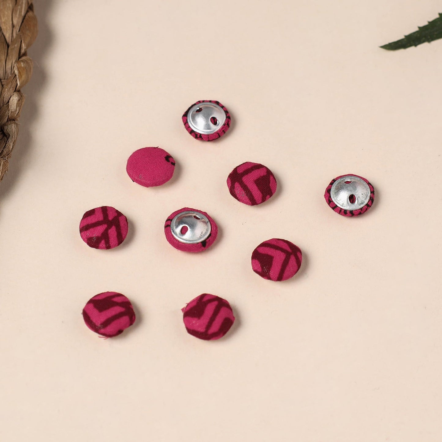 Buttonbaaz Handmade Fabric Button Small