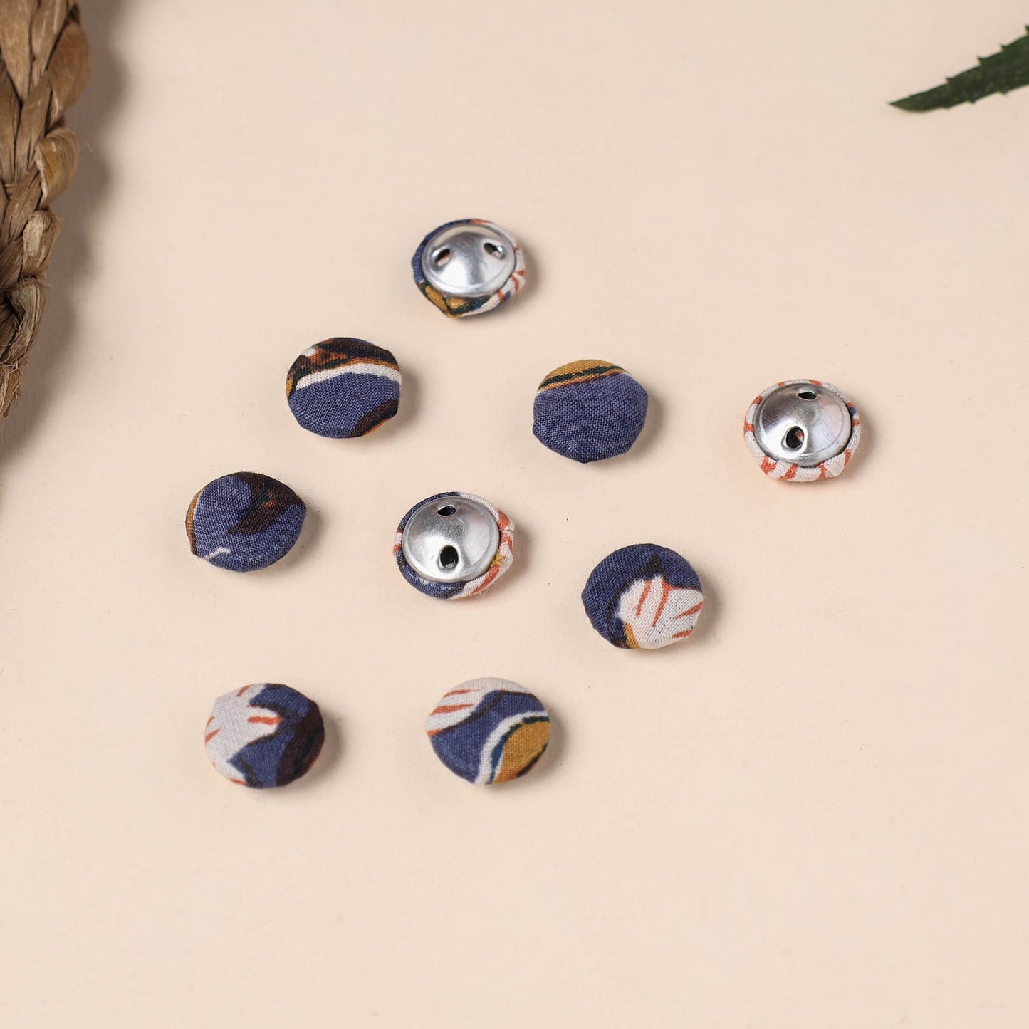 Buttonbaaz Handmade Fabric Button Small