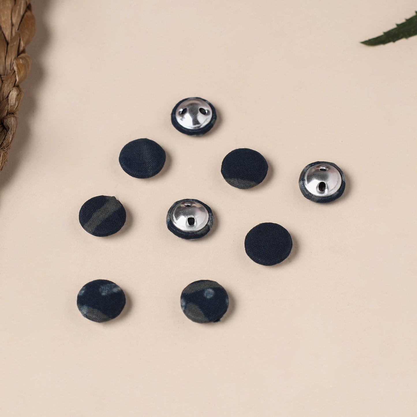 Buttonbaaz Handmade Fabric Button Small