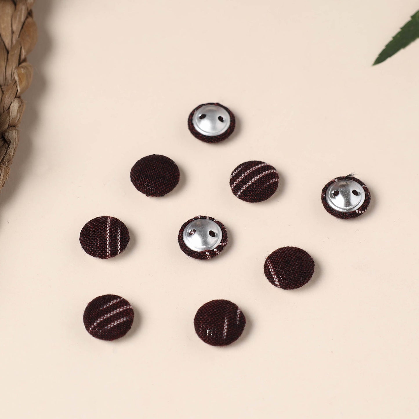 Buttonbaaz Handmade Fabric Button Small