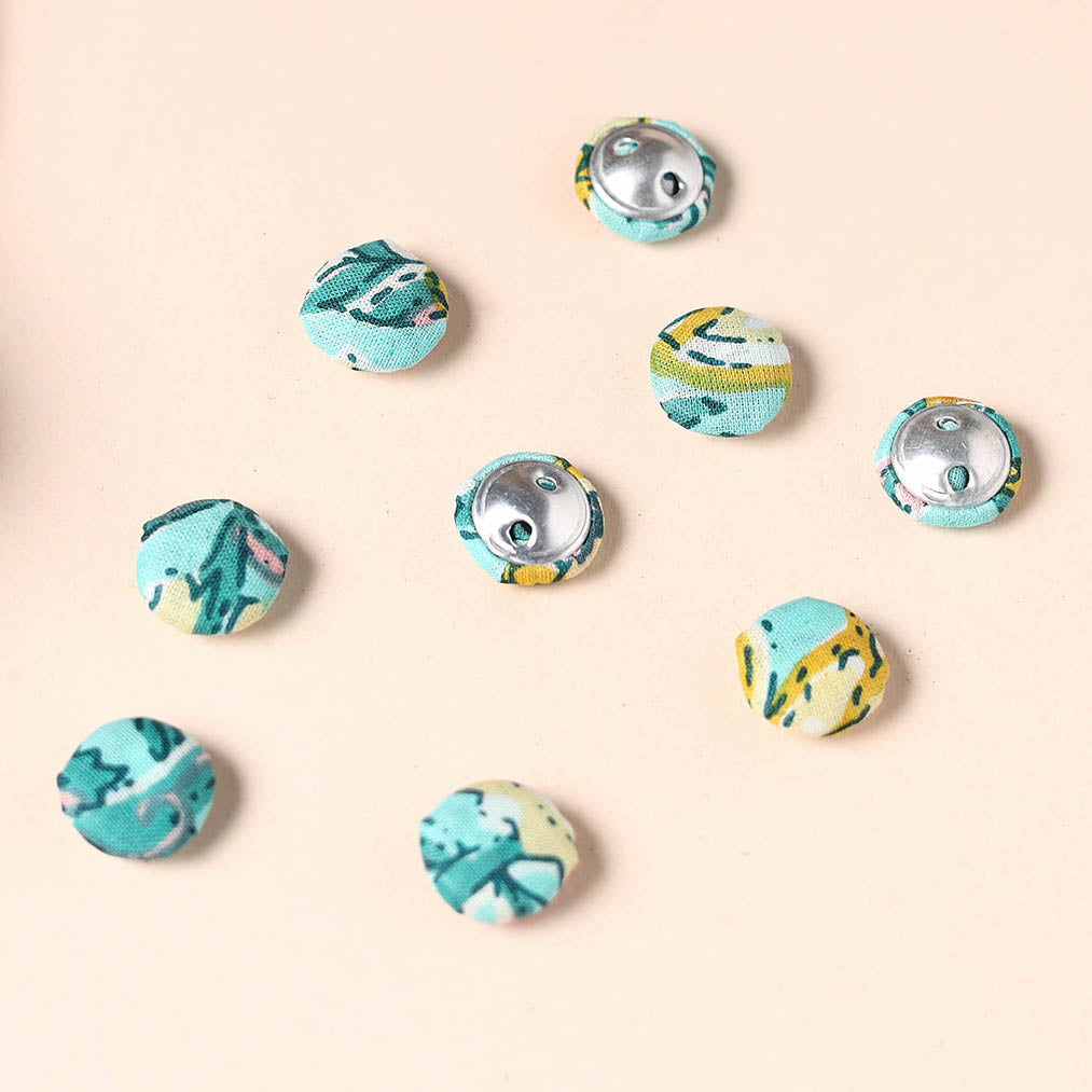 Buttonbaaz Handmade Fabric Button Small