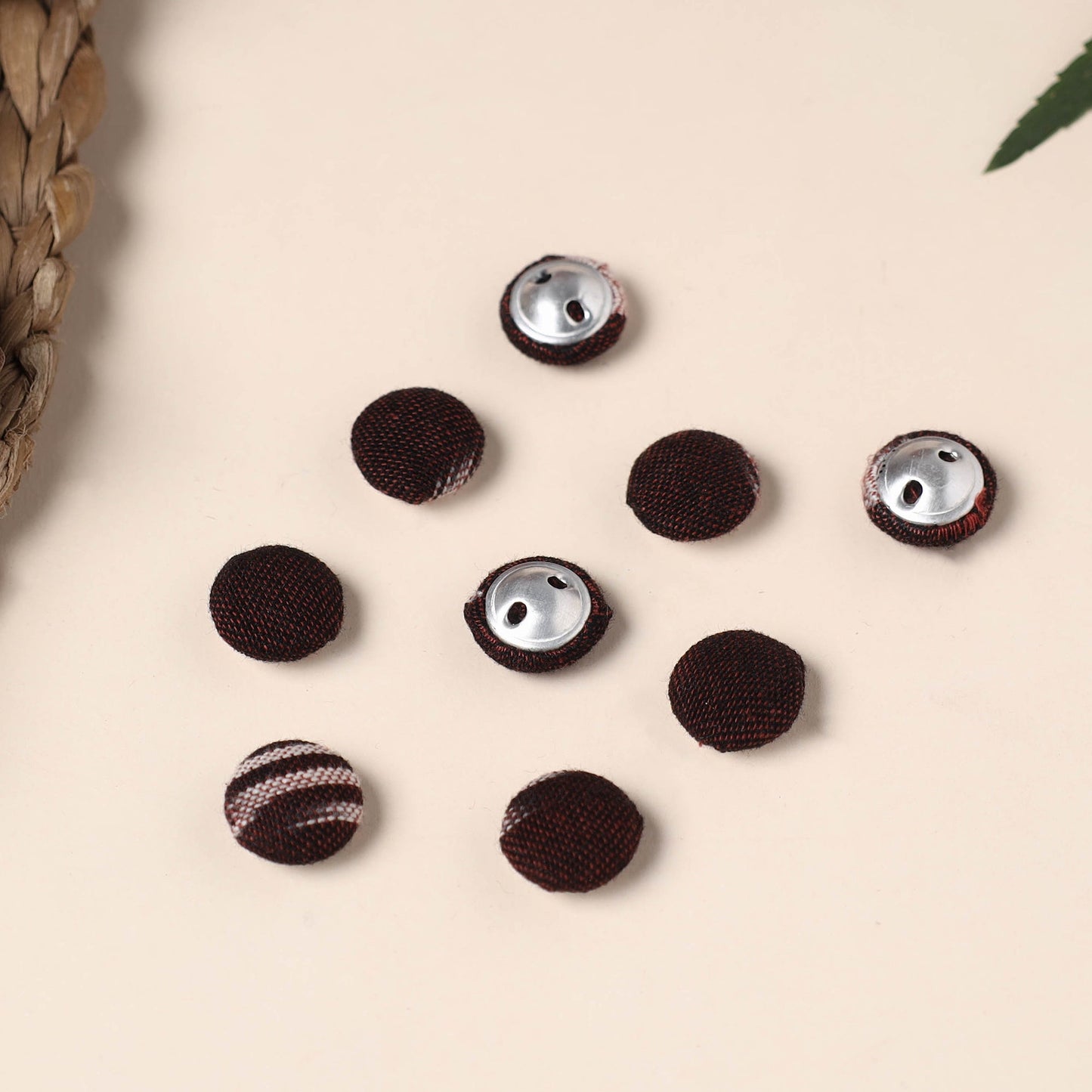 Buttonbaaz Handmade Fabric Button Small