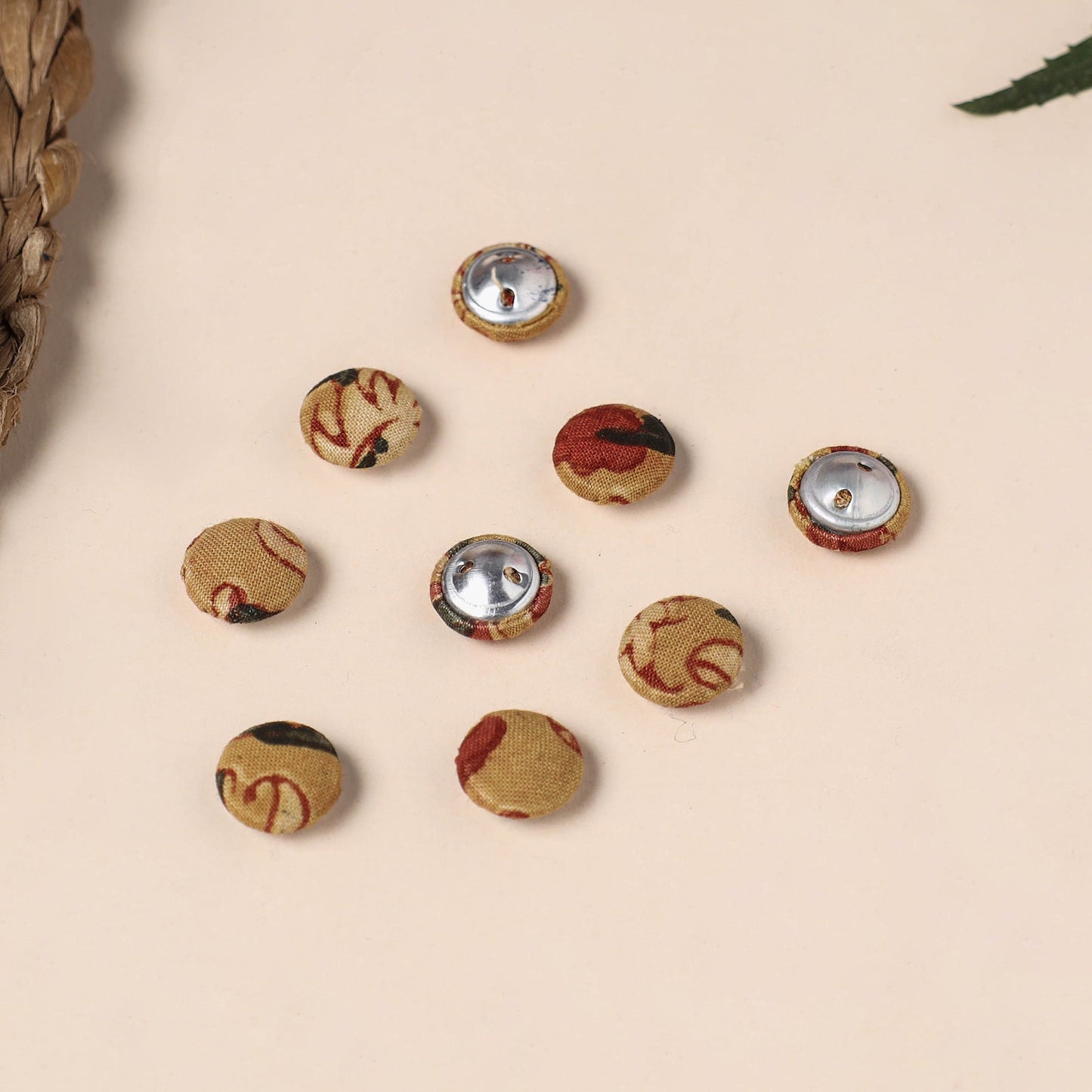 Buttonbaaz Handmade Fabric Button Small