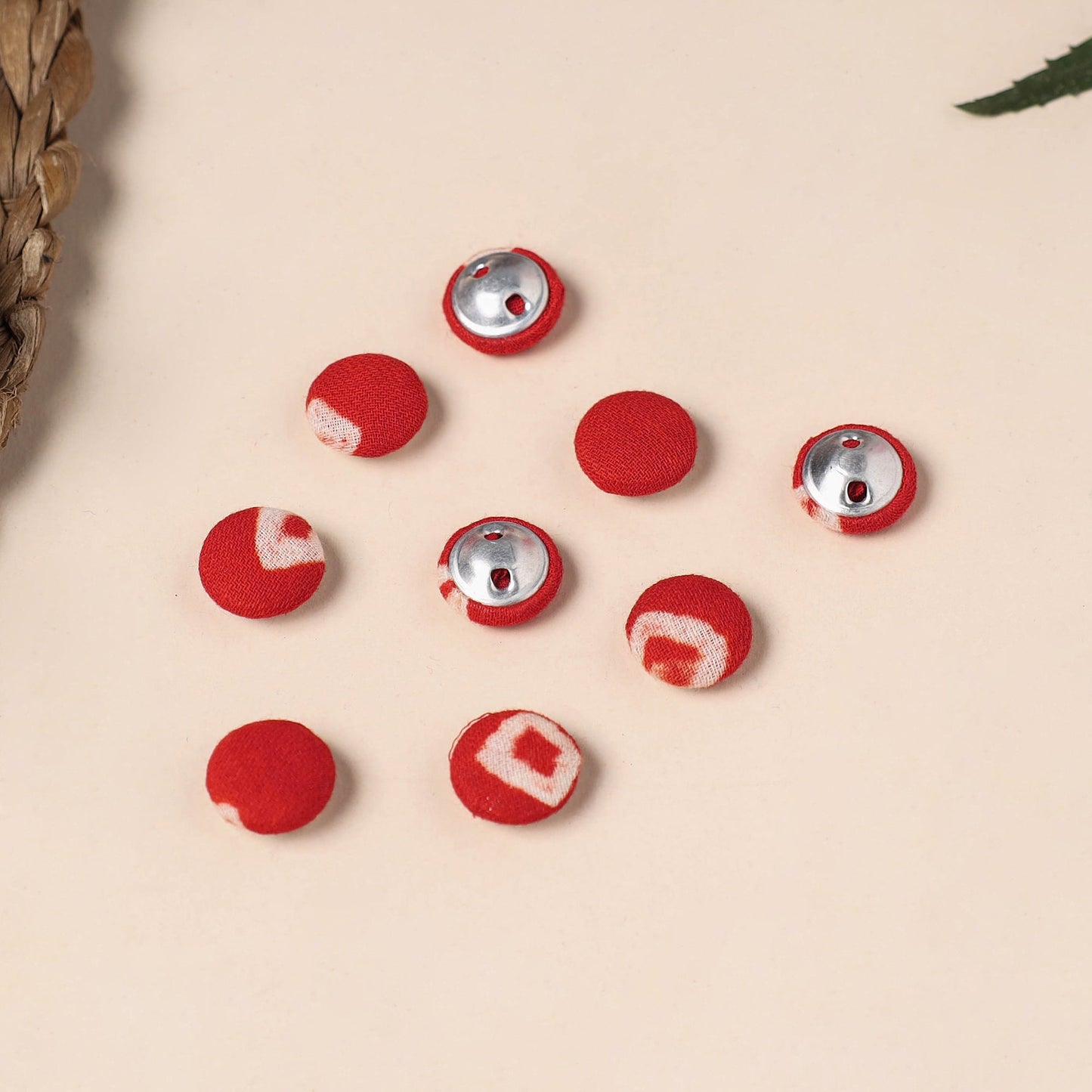 Buttonbaaz Handmade Fabric Button Small