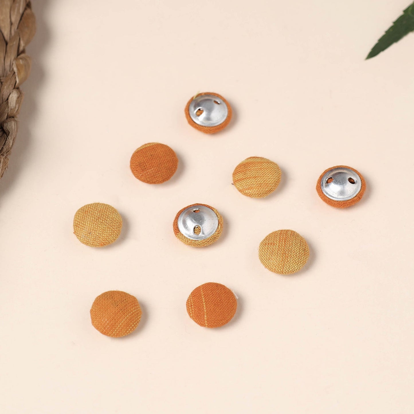 Buttonbaaz Handmade Fabric Button Small
